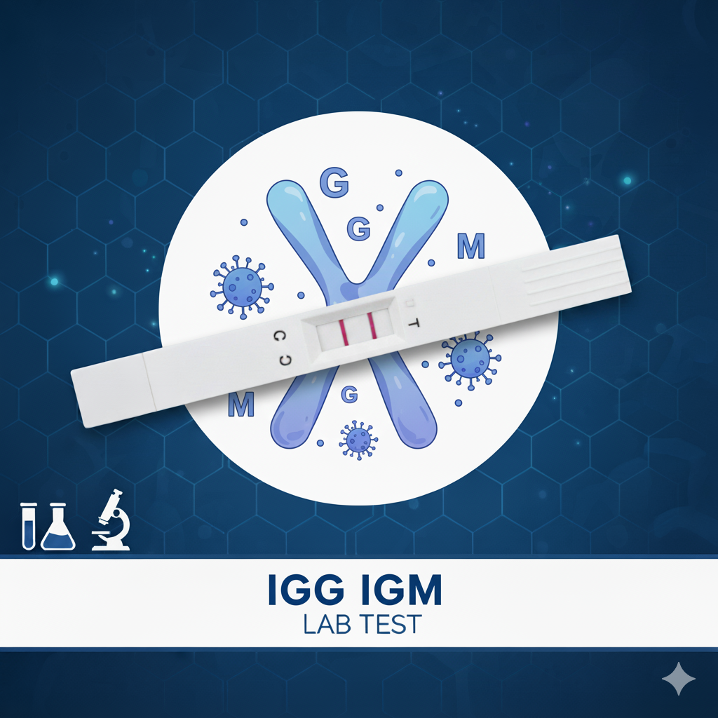 IgG IgM for typhoid fever