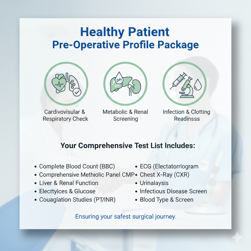 Pre-op profile basic package 