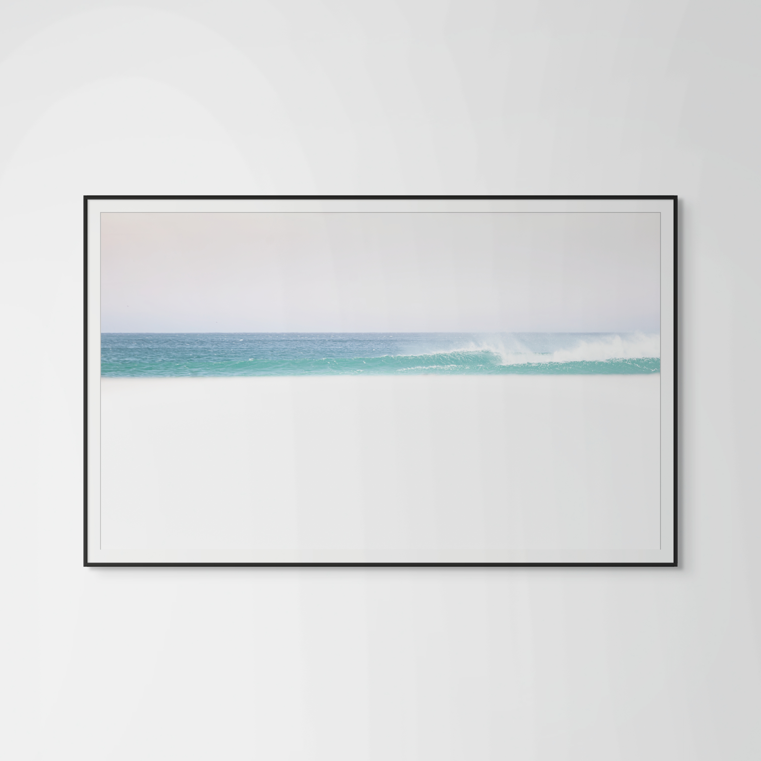 Coastal Fine Art Photography | Whispered Shores Serene Waves Minimalist Ocean Wall Art Collection