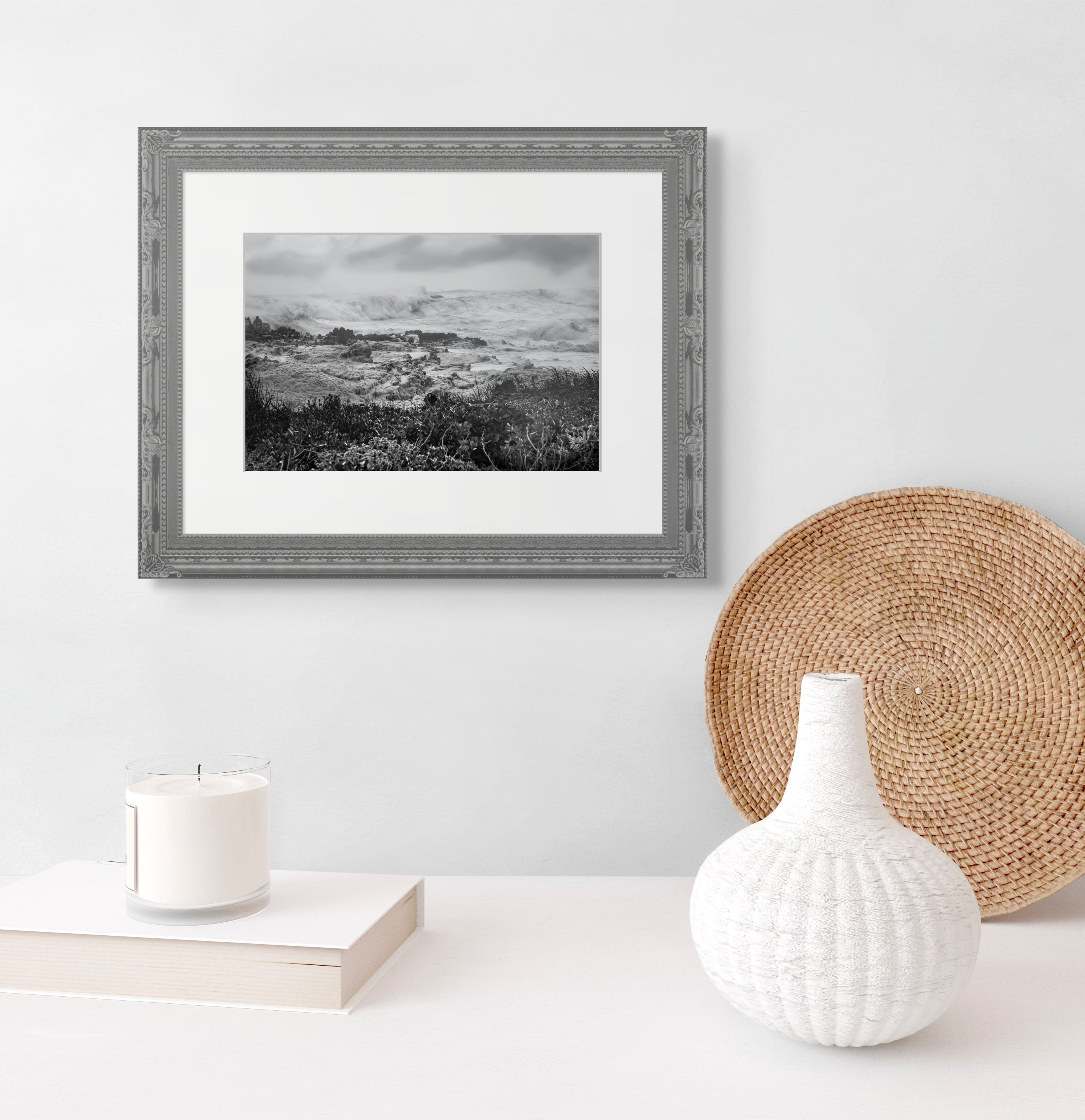 Ocean Fine Art Photography | Ocean's Fury Atlantic Storm Limited Edition Monochrome Coastal Wall Art Collection