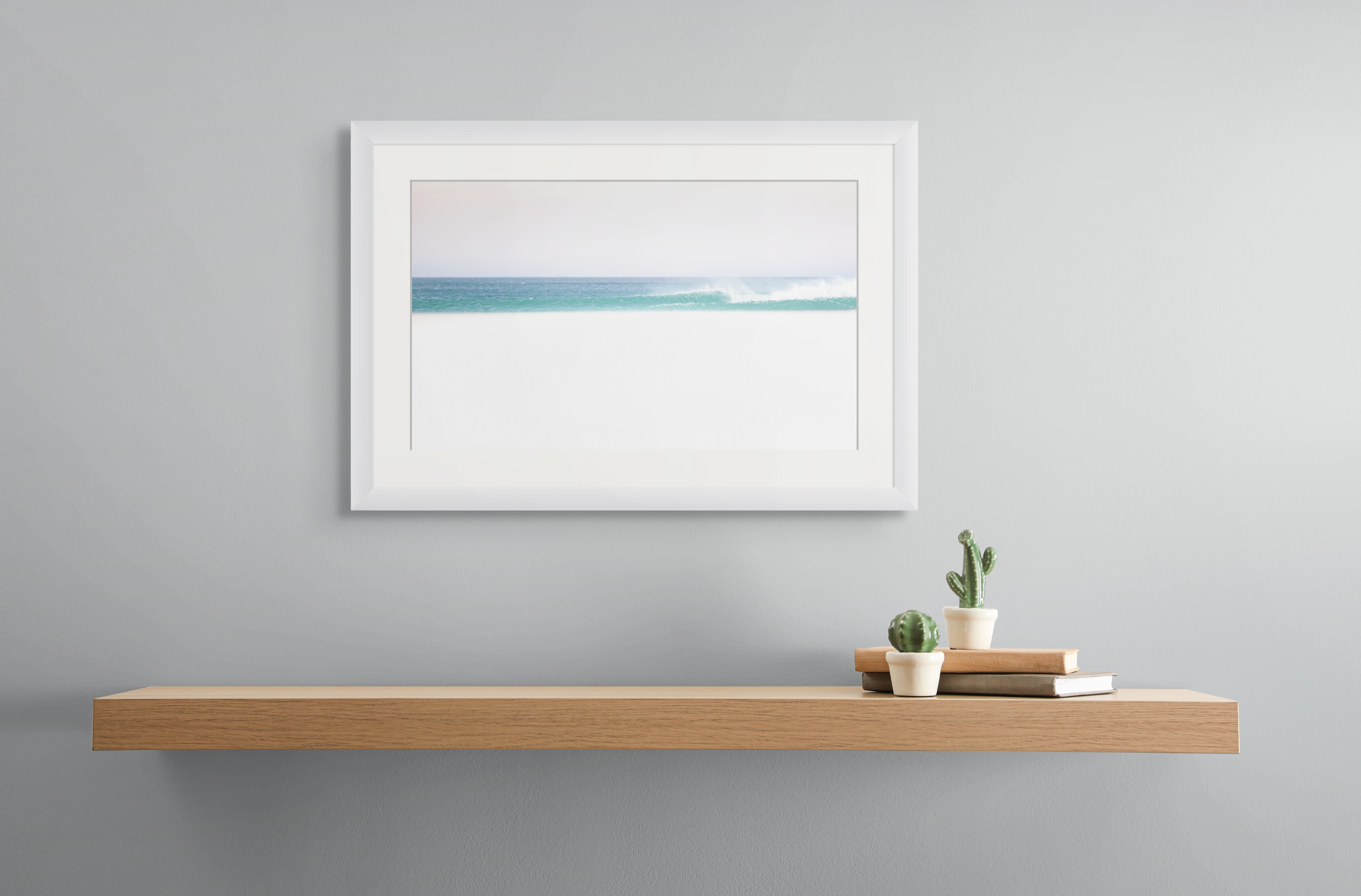 Coastal Fine Art Photography | Whispered Shores Serene Waves Minimalist Ocean Wall Art Collection