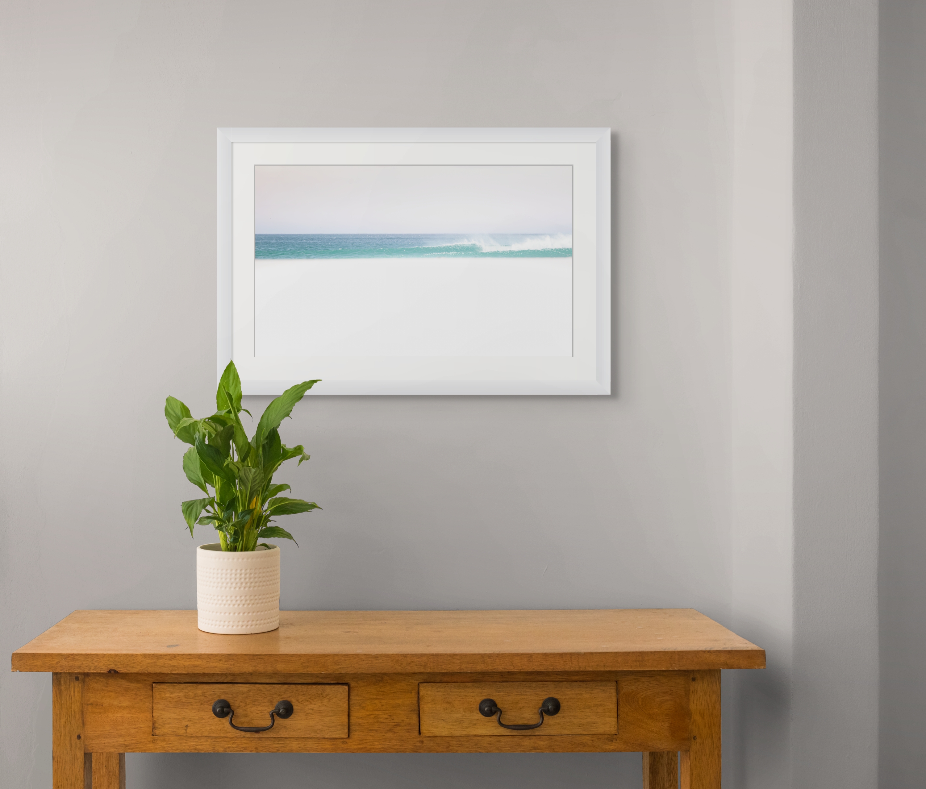 Coastal Fine Art Photography | Whispered Shores Serene Waves Minimalist Ocean Wall Art Collection