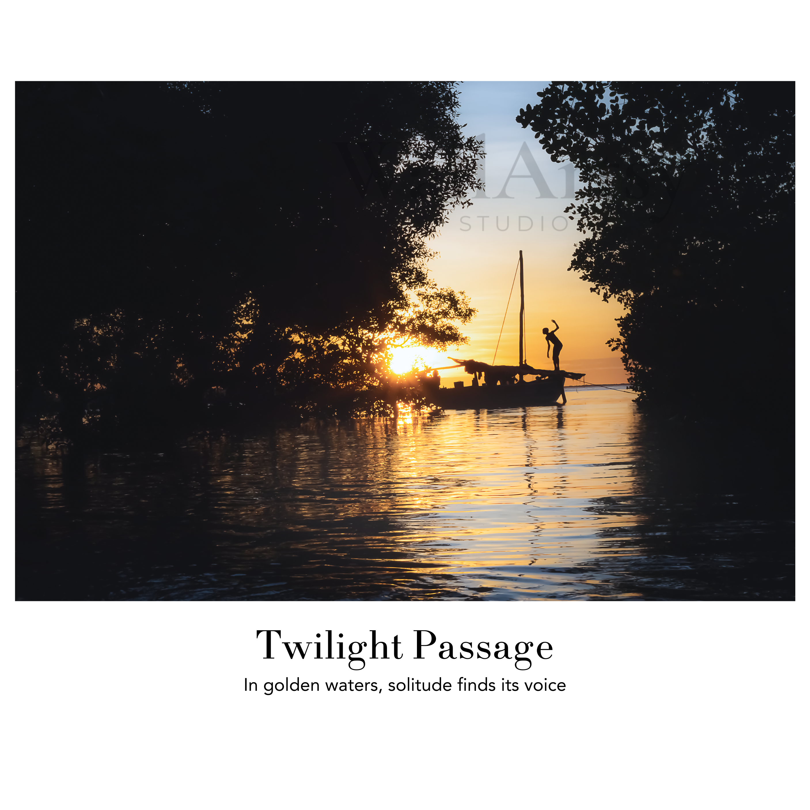 Ocean Fine Art Photography | Twilight Passage Golden Hour Sailing Tropical Lifestyle Fine Art Collection