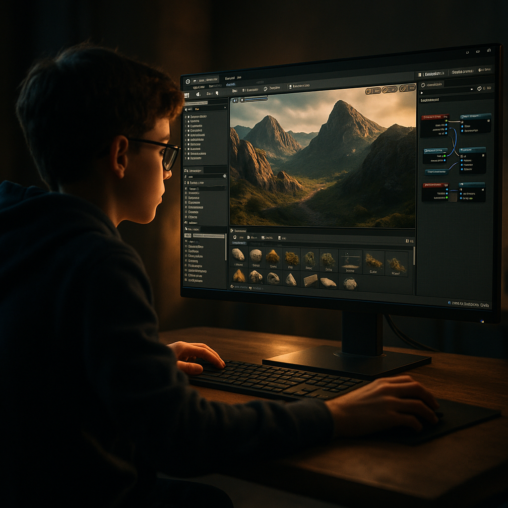 Unreal 3D Track: Summer Camp