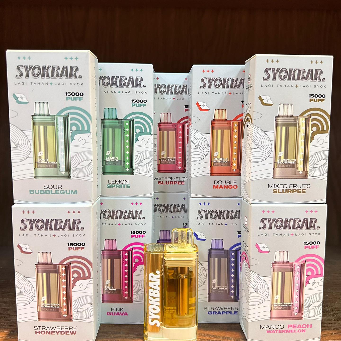 Syokbar 15000 puffs 