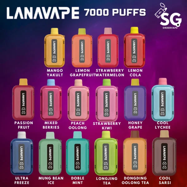 Lana ultra 7000 Puff Disposable
