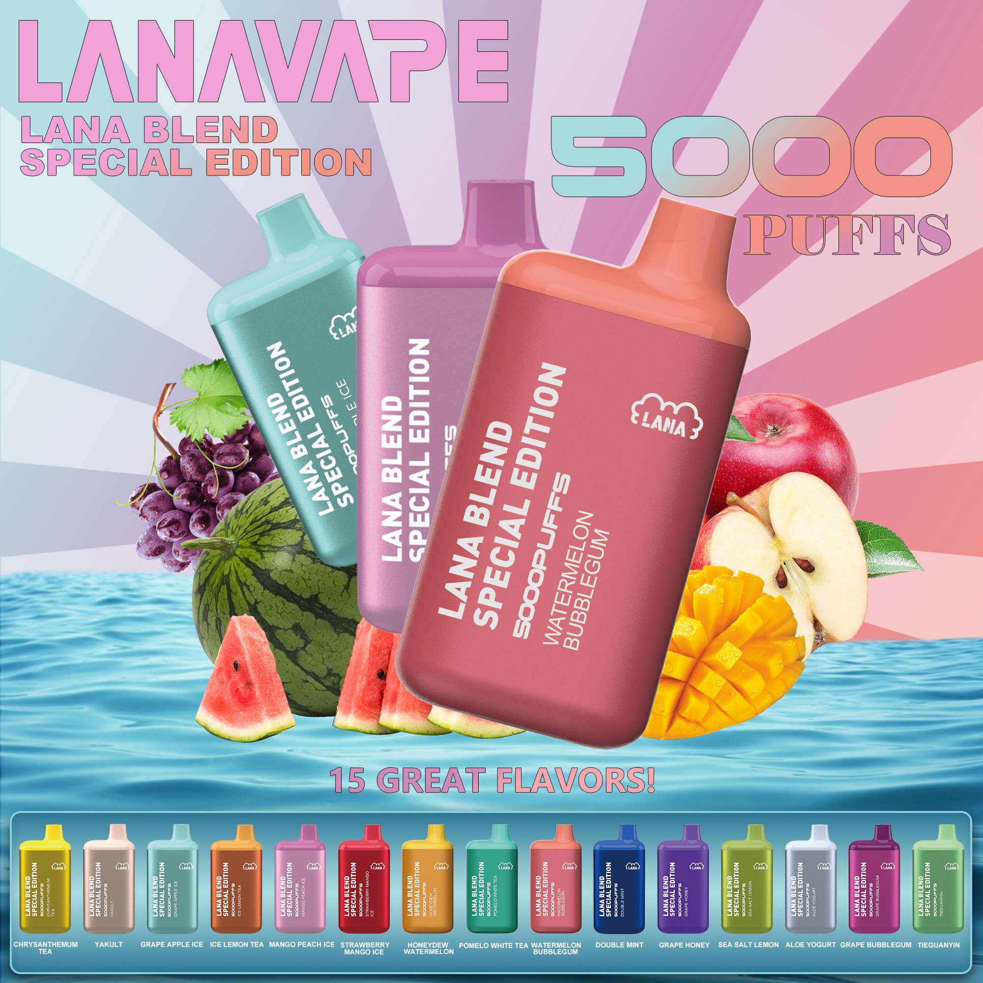 Lana Blend 5000 Puff 