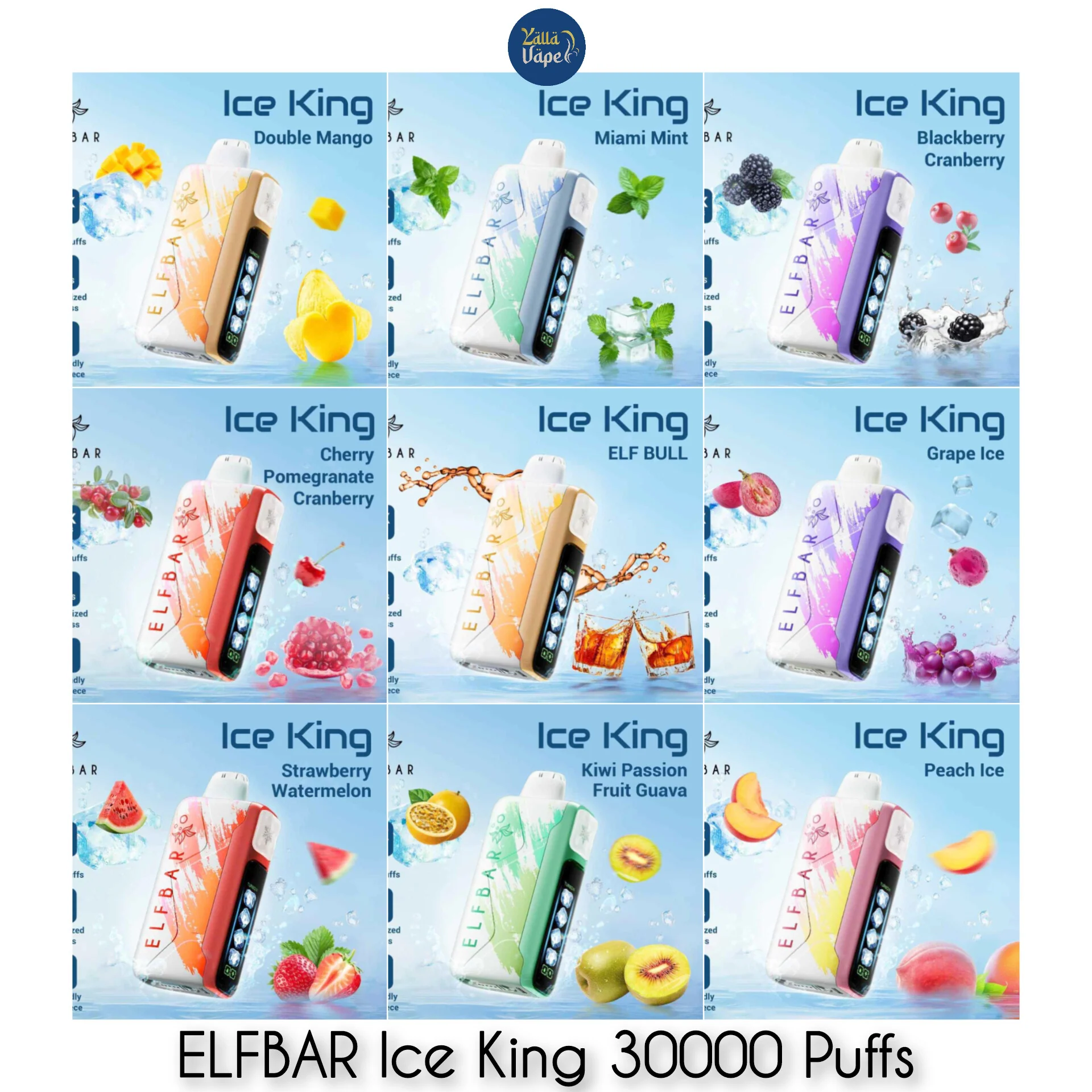 ELFBAR ICE KING 30000 PUFF