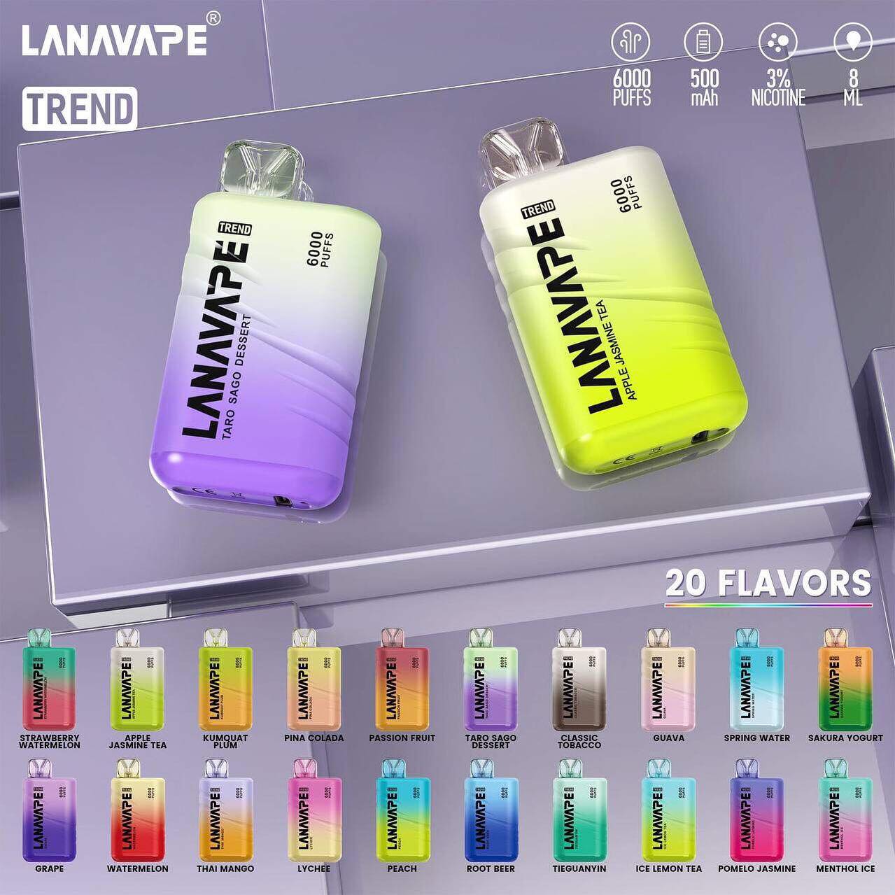 LANA TREND 6000 PUFF DISPOSABLE