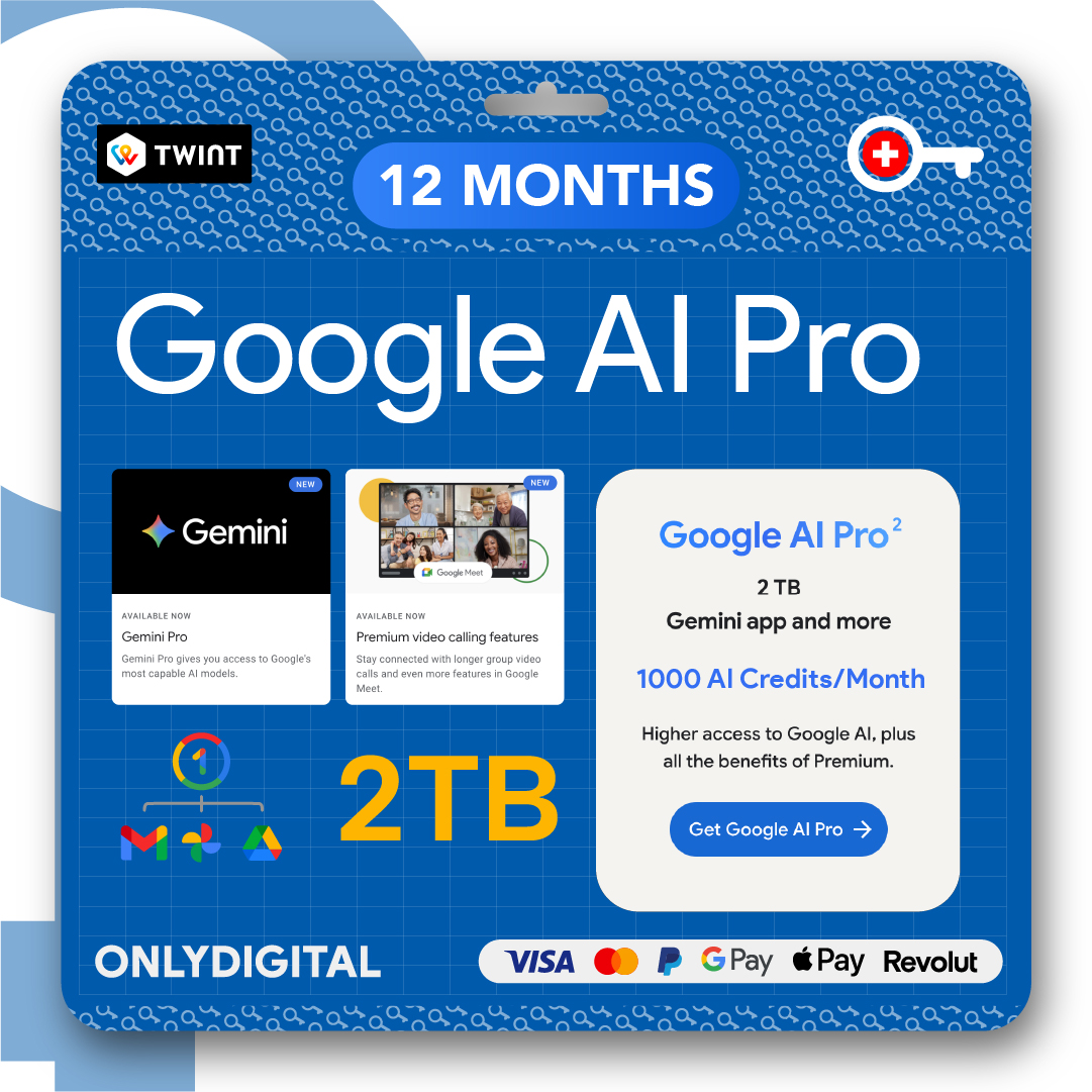 Google AI Pro/Ultra / Gemini Pro / Veo3 / Google One 2TB / Flow / Labs