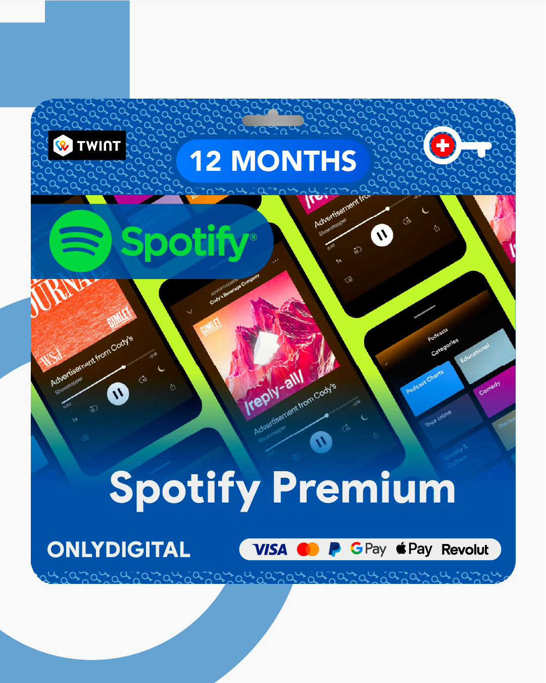 Spotify Premium - 12 Mois