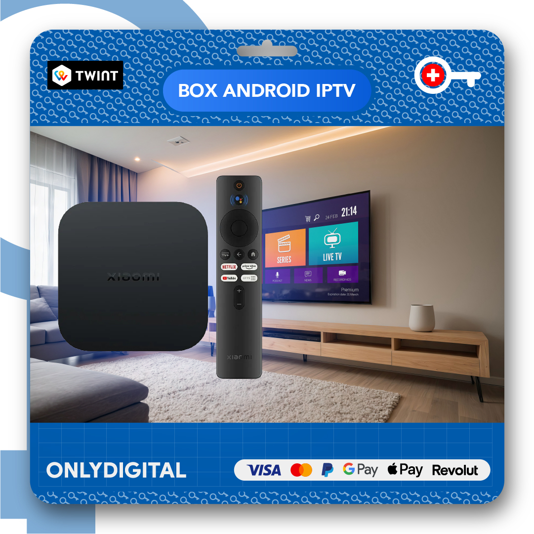 Xiaomi Box 4K + Configuration IPTV