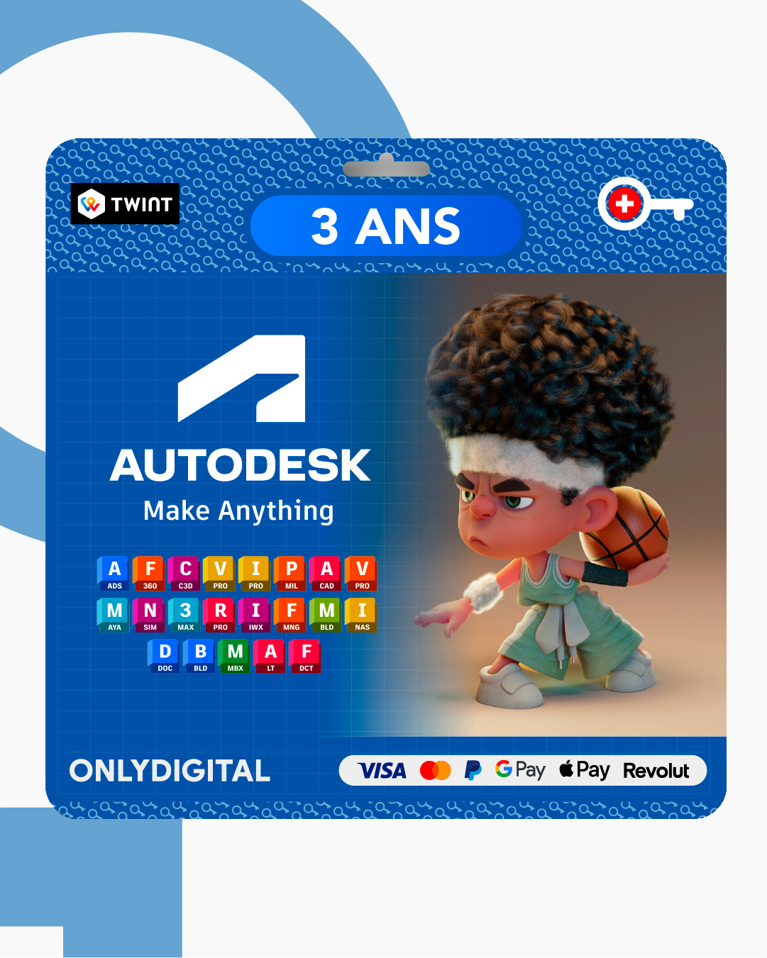 Adesk Ultimate 12 mois - 1 device