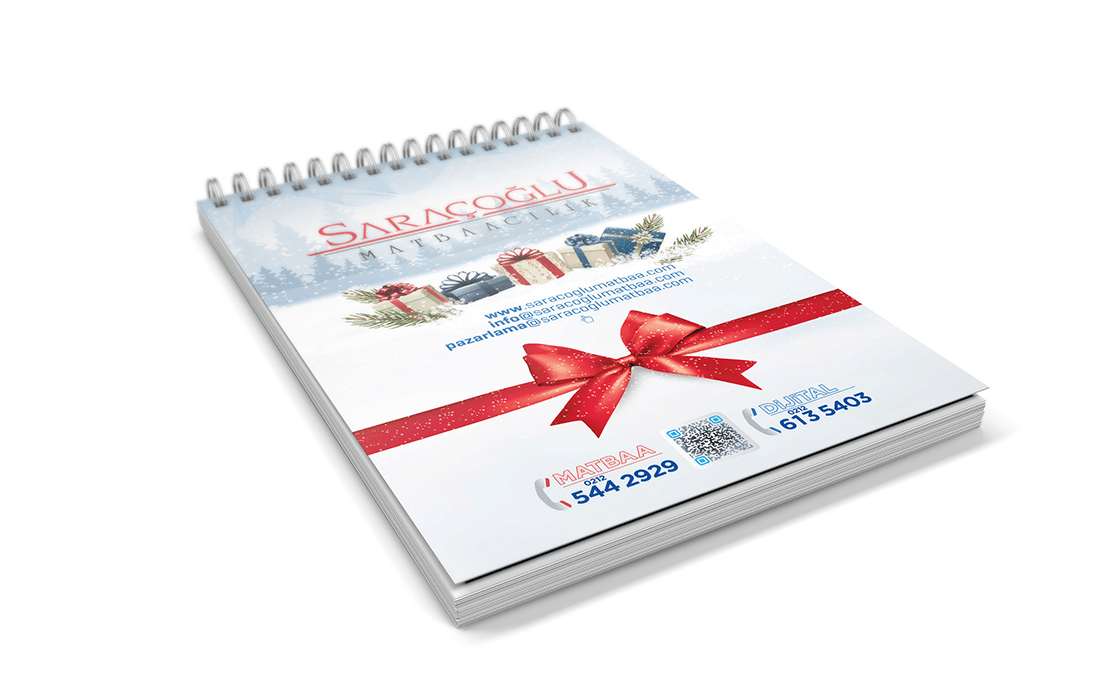 Üstten Spiralli Bloknot