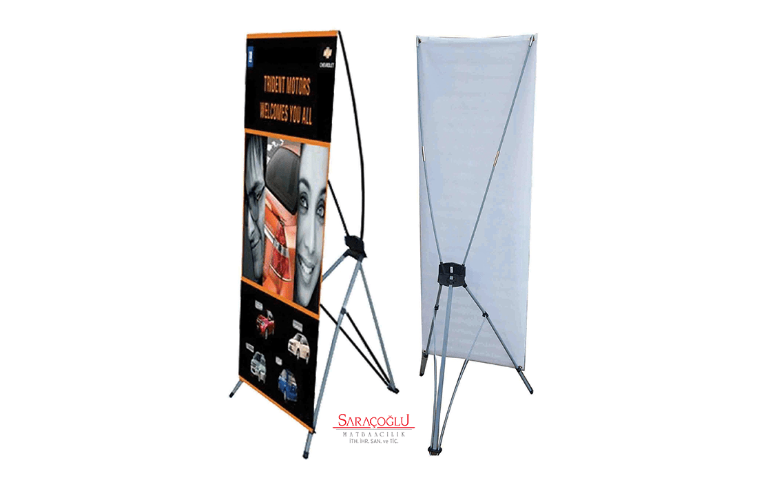 X banner reklam panosu