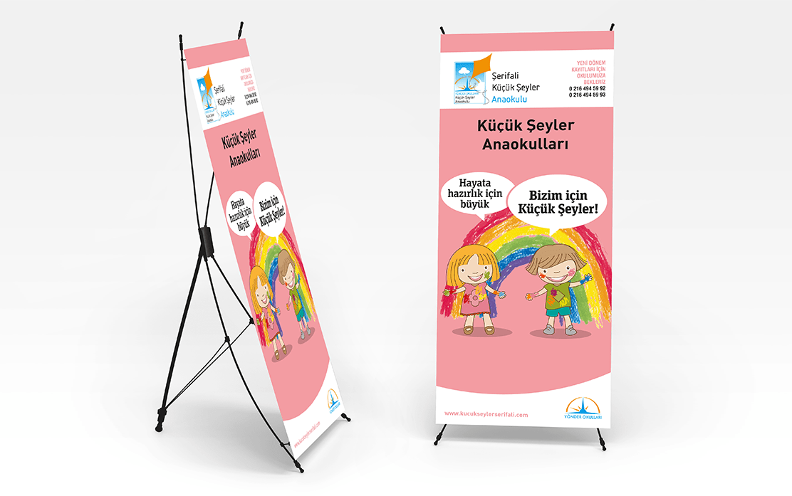 X banner reklam panosu