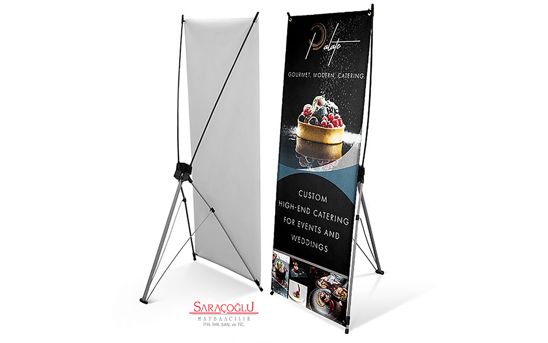 X banner reklam panosu