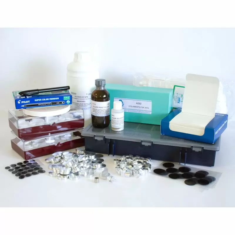 Bộ kit vật tư tiêu hao SEM — JEOL (SEM Consumables Kit for JEOL)  - Agar Scientific