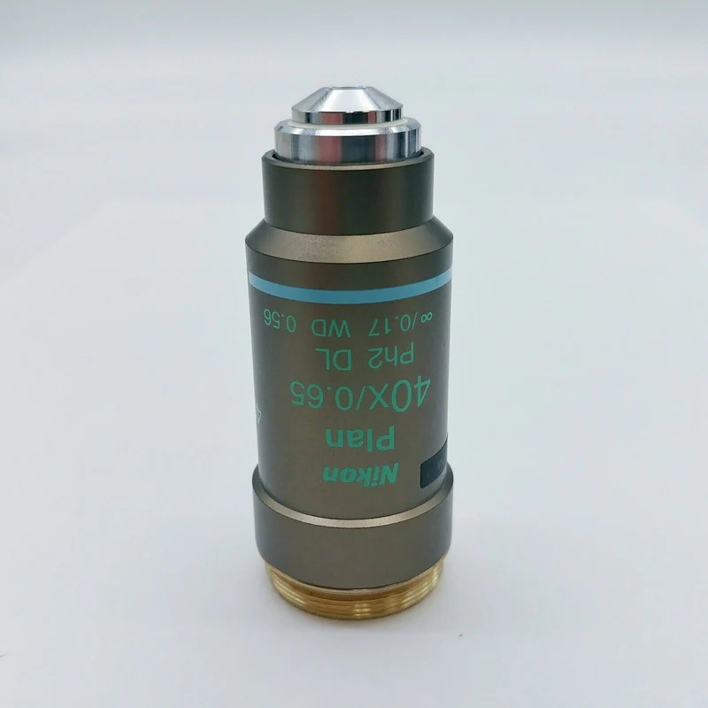 Nikon Microscope Objective Plan 40x Ph2 Phase Contrast for Eclipse Series