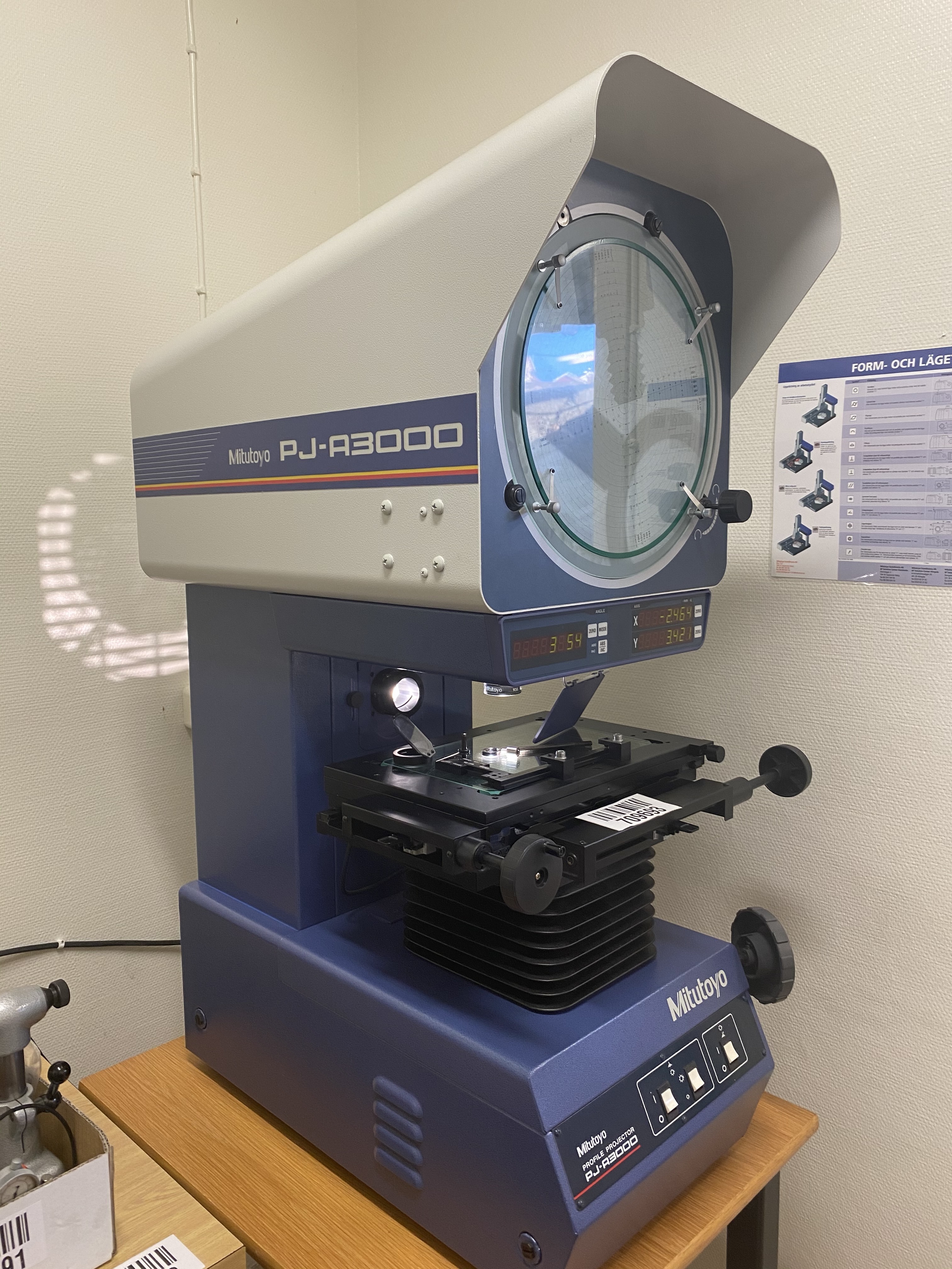 Dịch Vụ Sửa Chữa Profile Projector Mitutoyo 