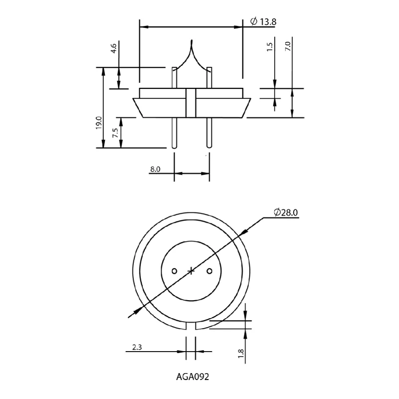 Agar Filaments for JEOL (K Type) – Model AGA092