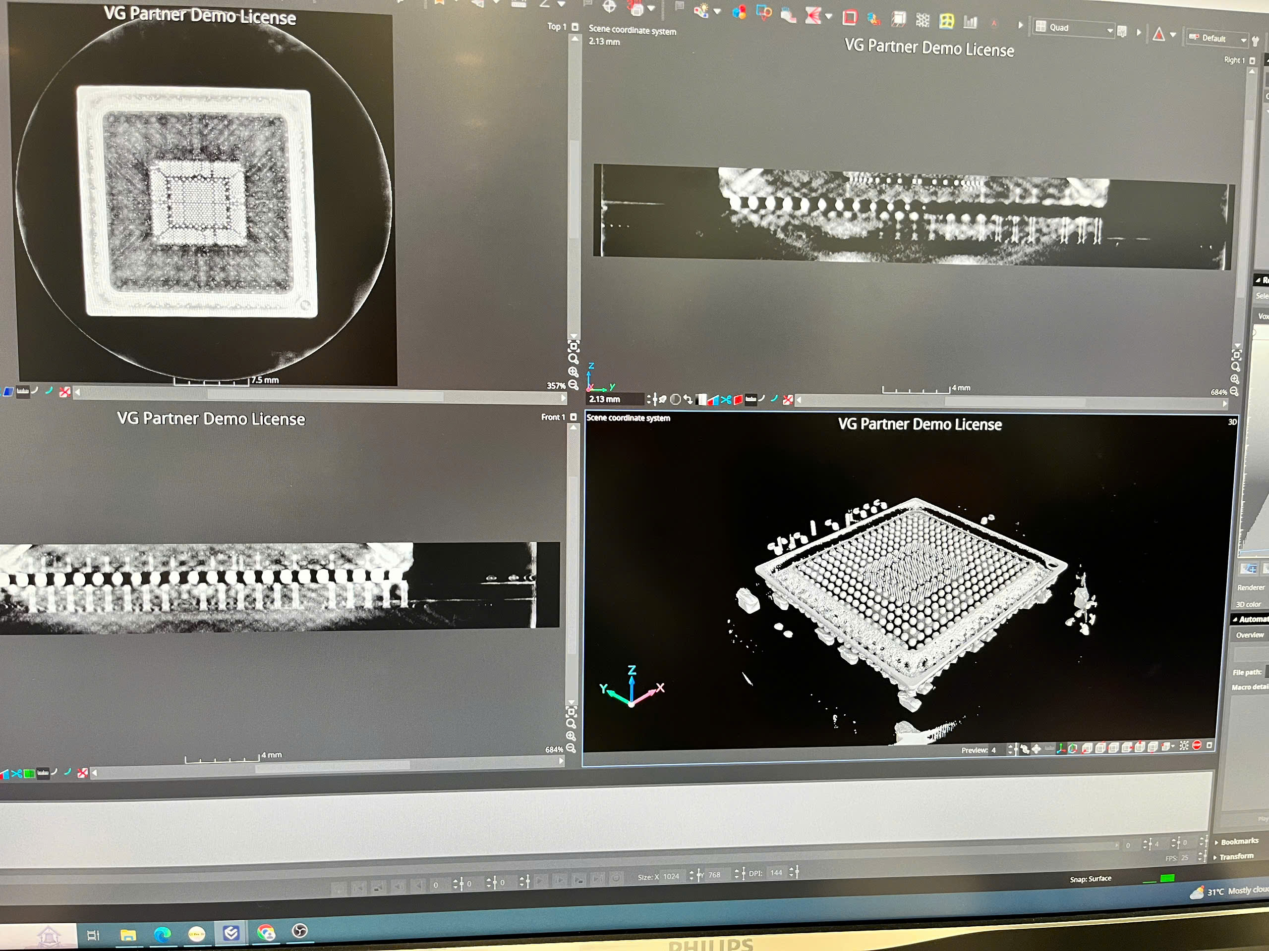 Dịch vụ  X-Ray CT 3D Công Nghiệp