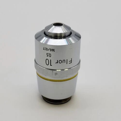 Nikon Microscope Objective Fluor 10x 160/0.17 10/0.5