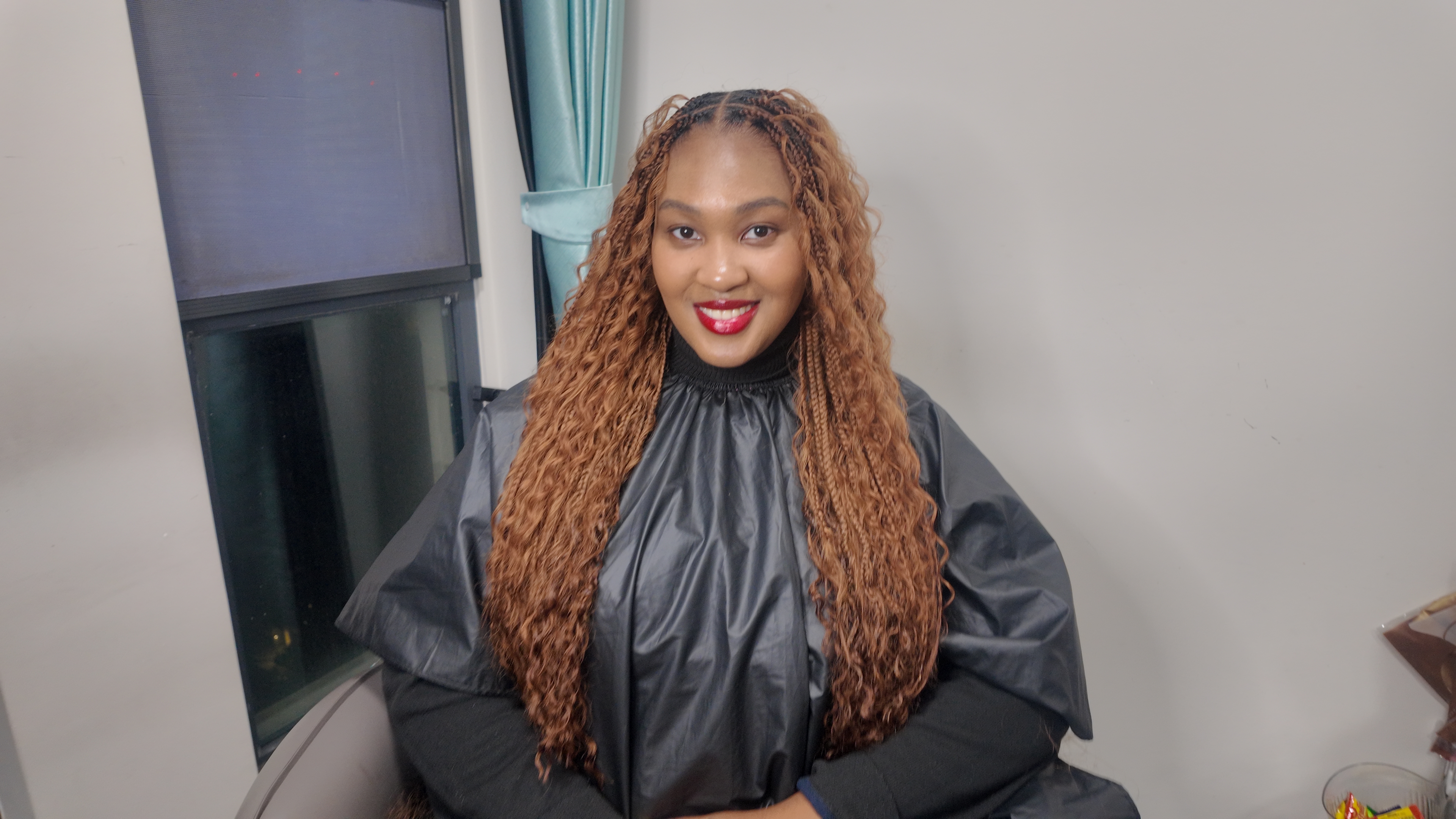  Medium Knotless Boho braids