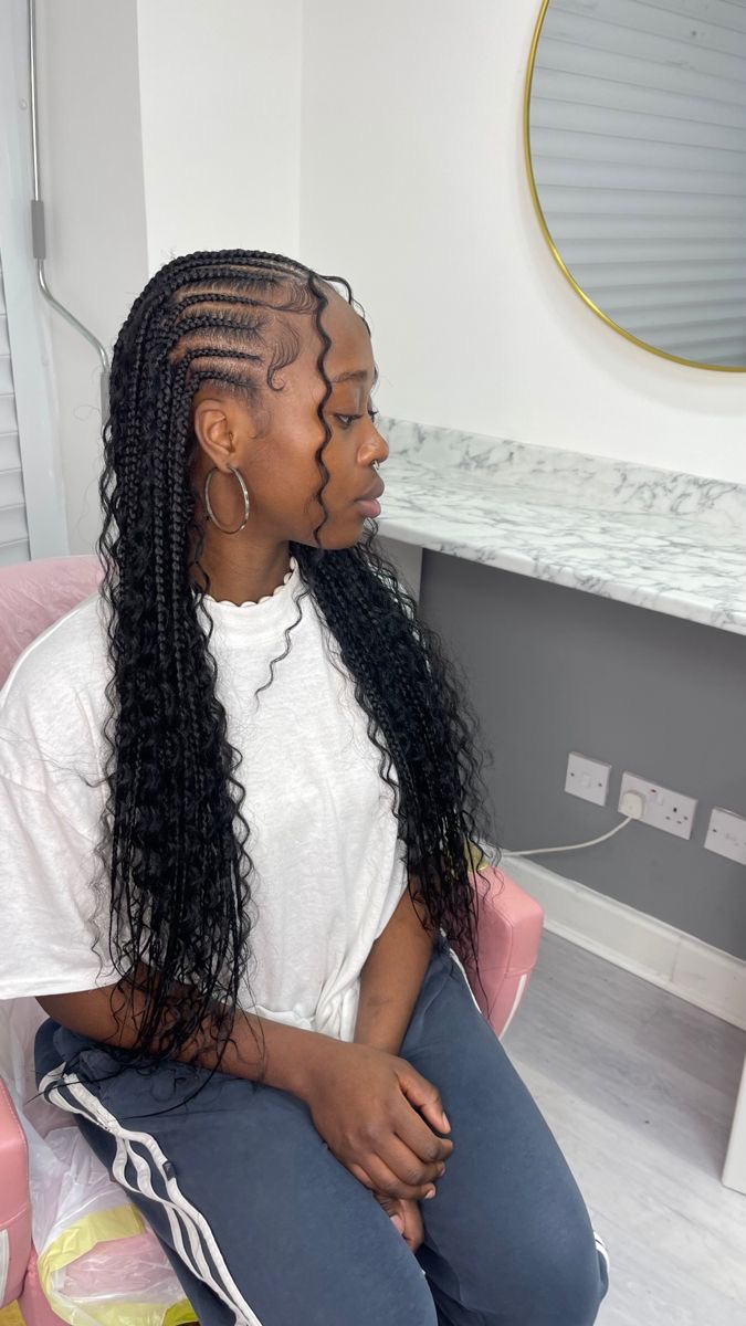 Boho+Fulani braids 