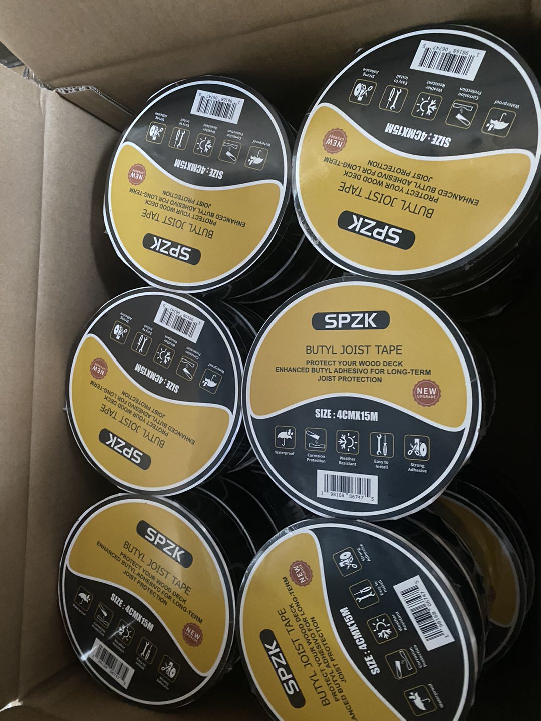 15 Roll of SPZK Premium Joist Decking tape—USA