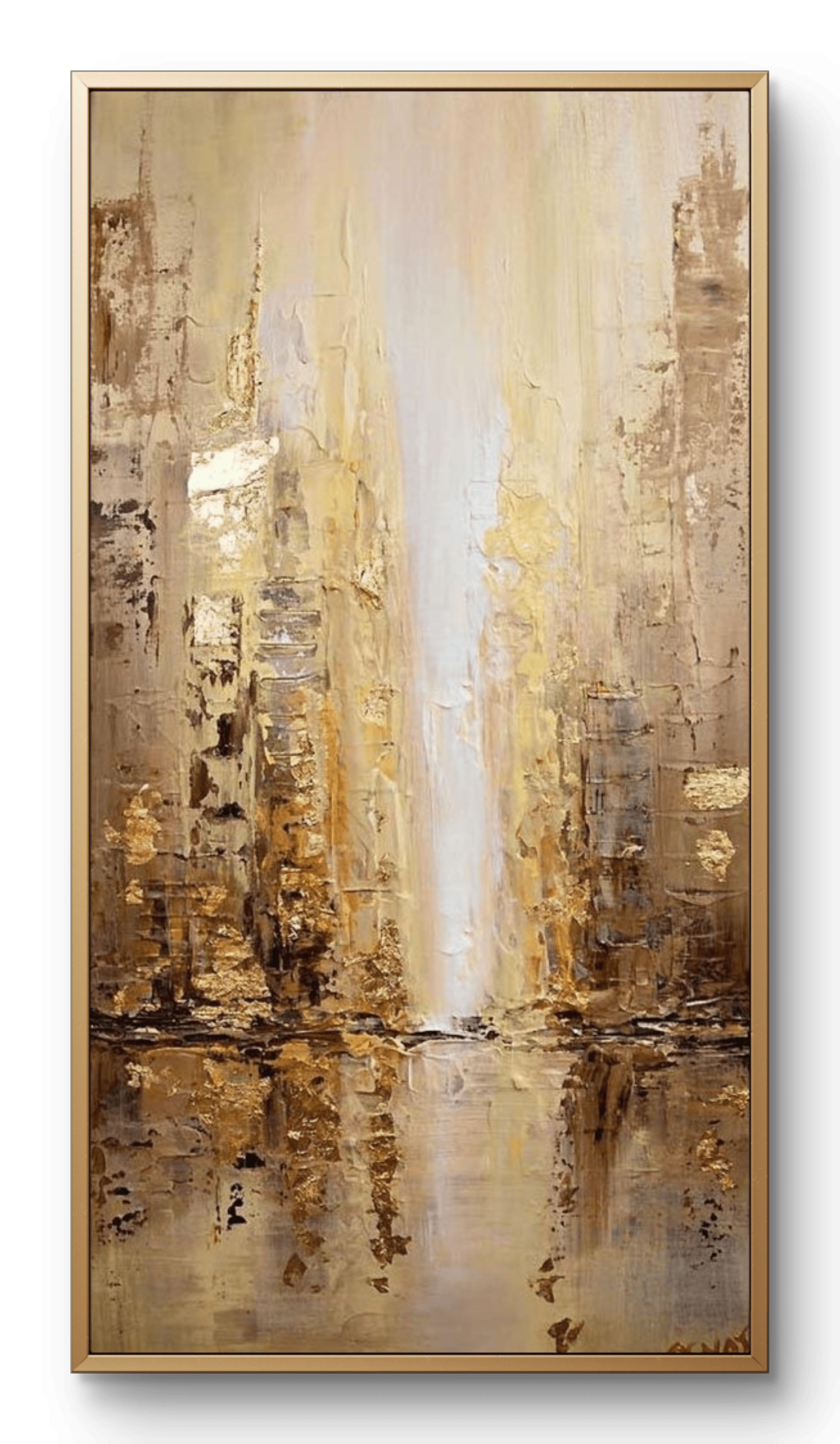 Abstract Cityscape Painting