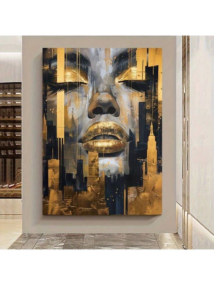 Abstract Cityscape Portrait