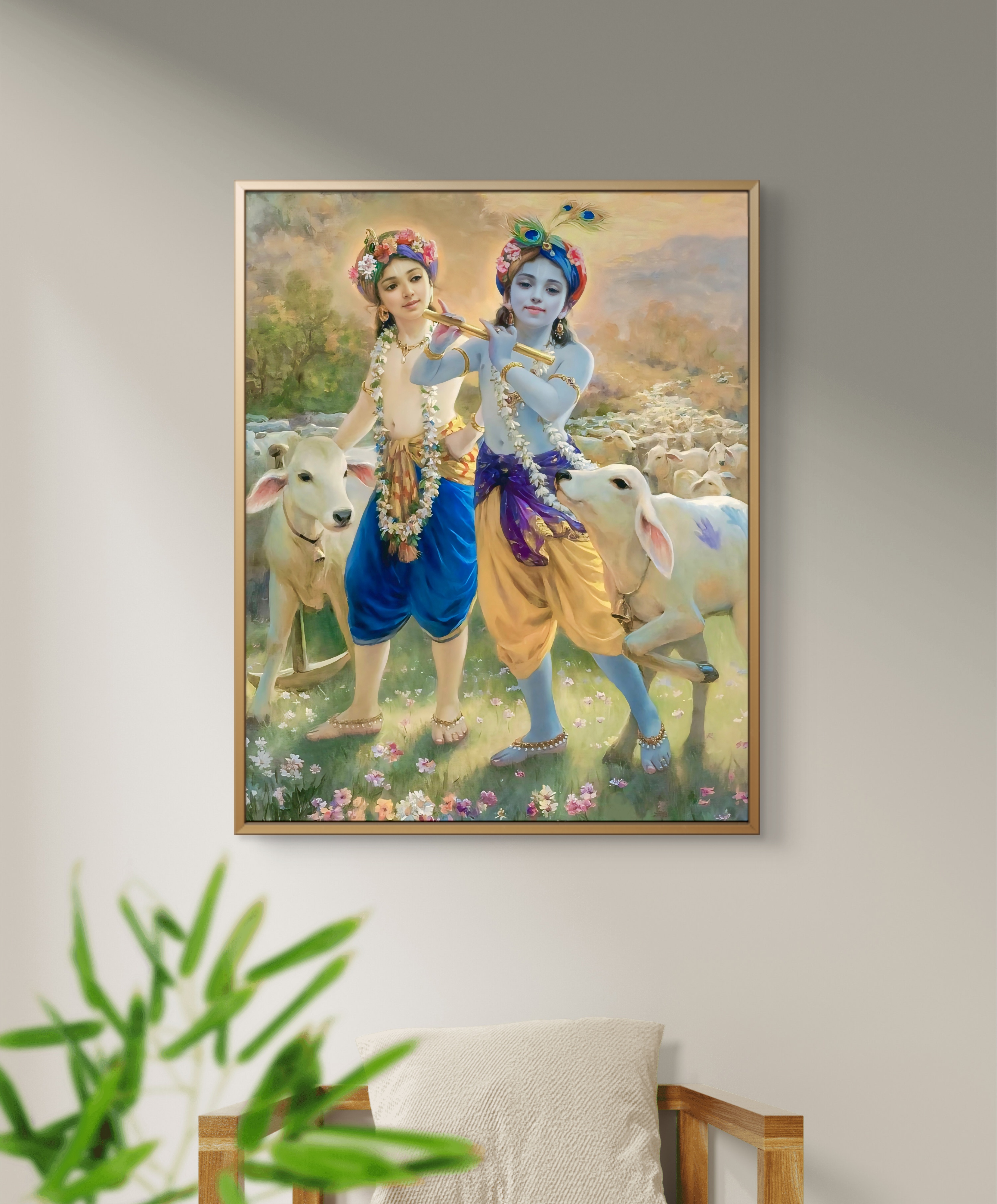 Lord Krishna and Balarama