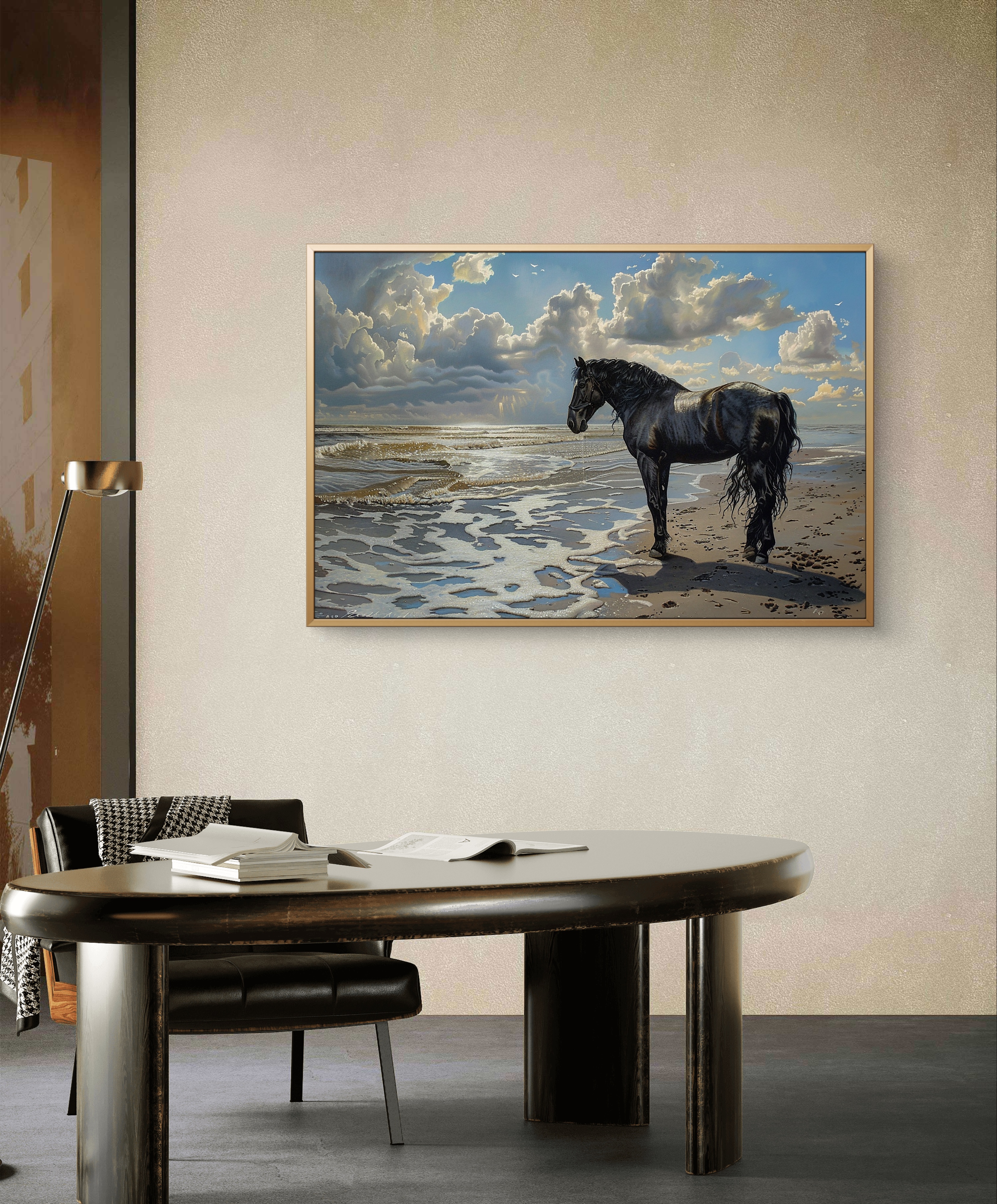 Horse on the Beach