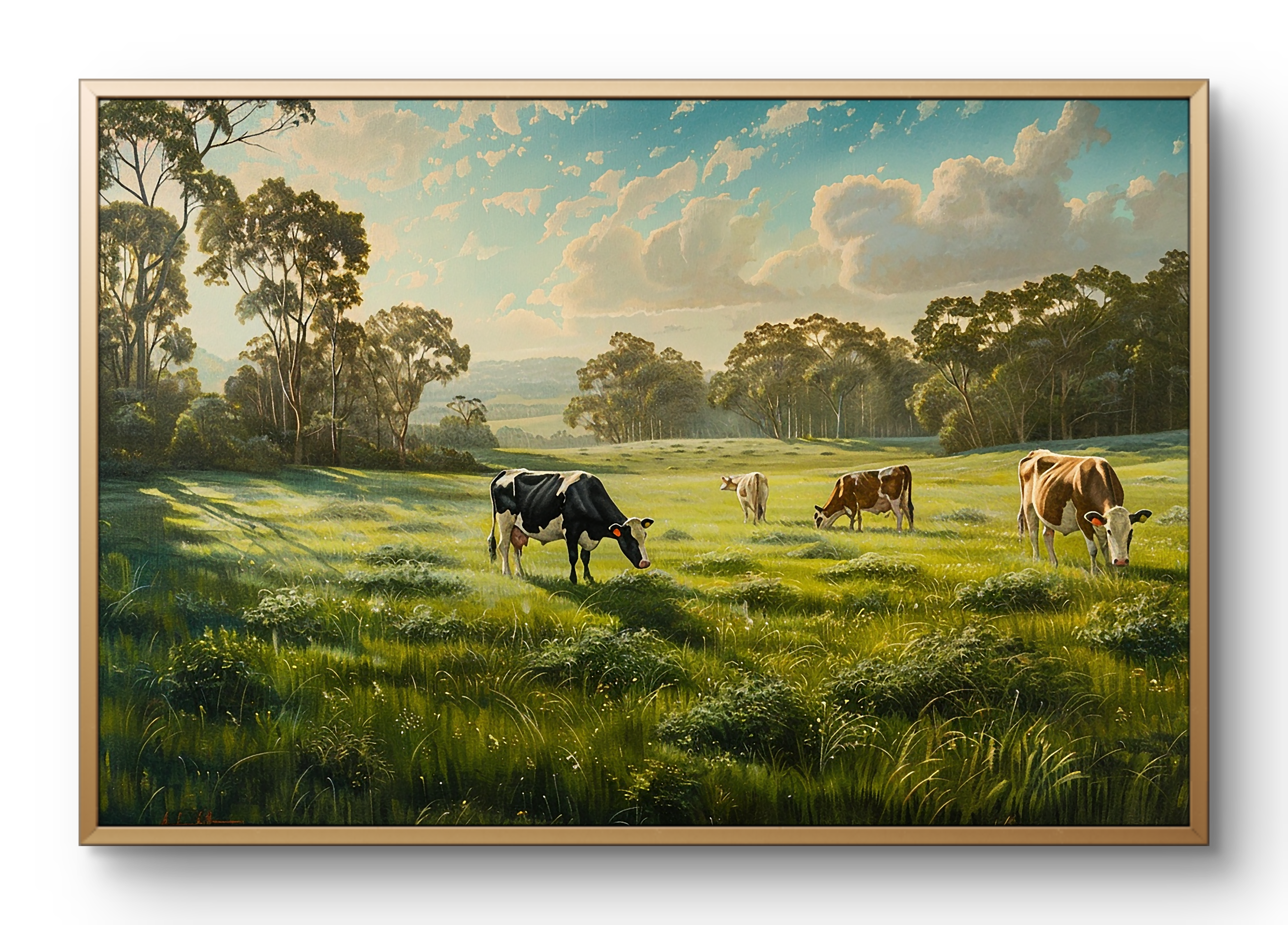 Cows in the meadow