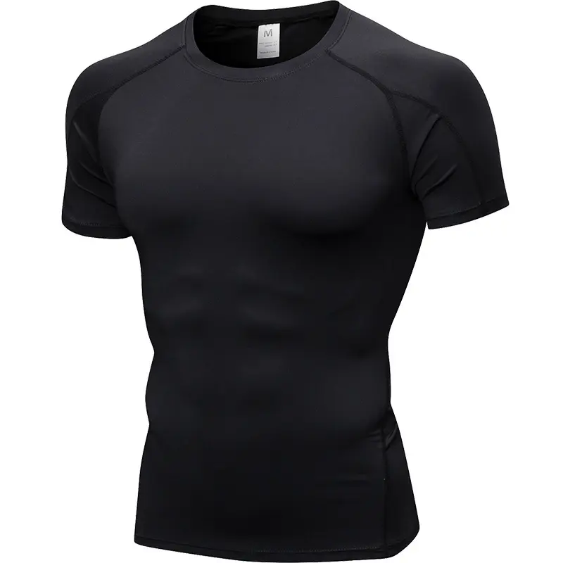 Men's Black Compression Shirt