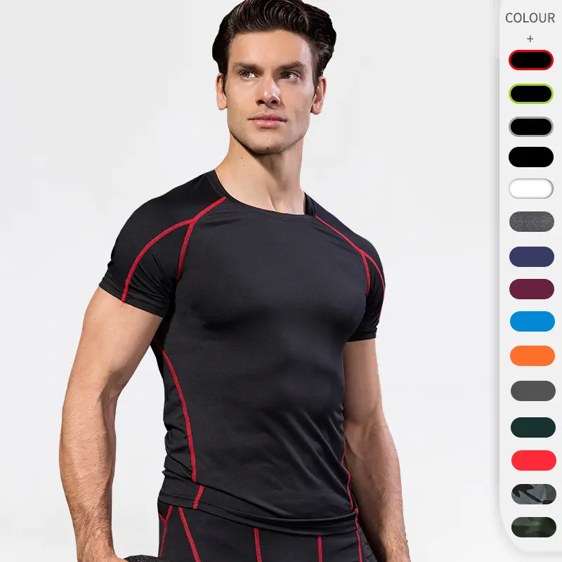 Men's Black Compression Shirt