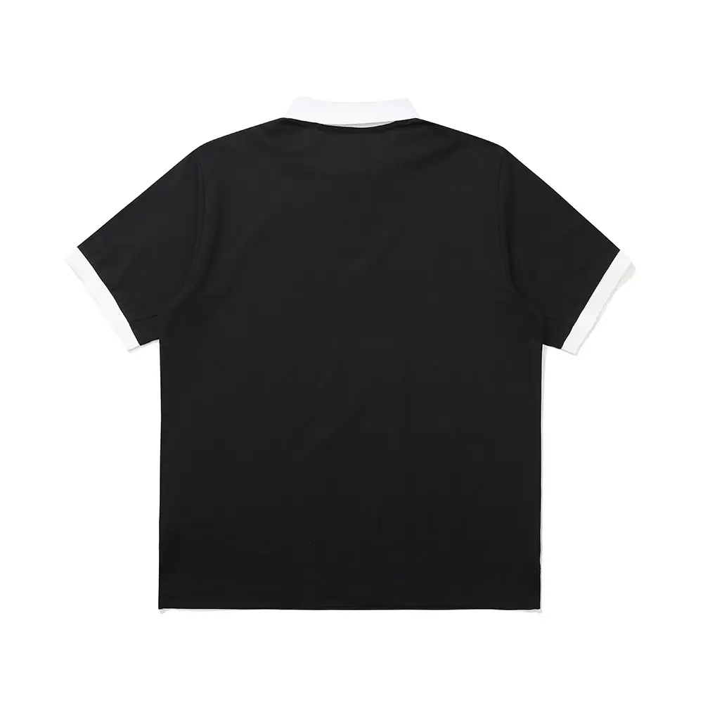 Black and White Polo Shirt