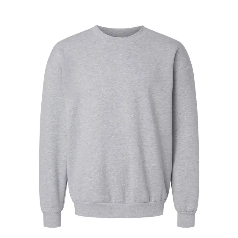 Gray Crew Neck Sweatshirt