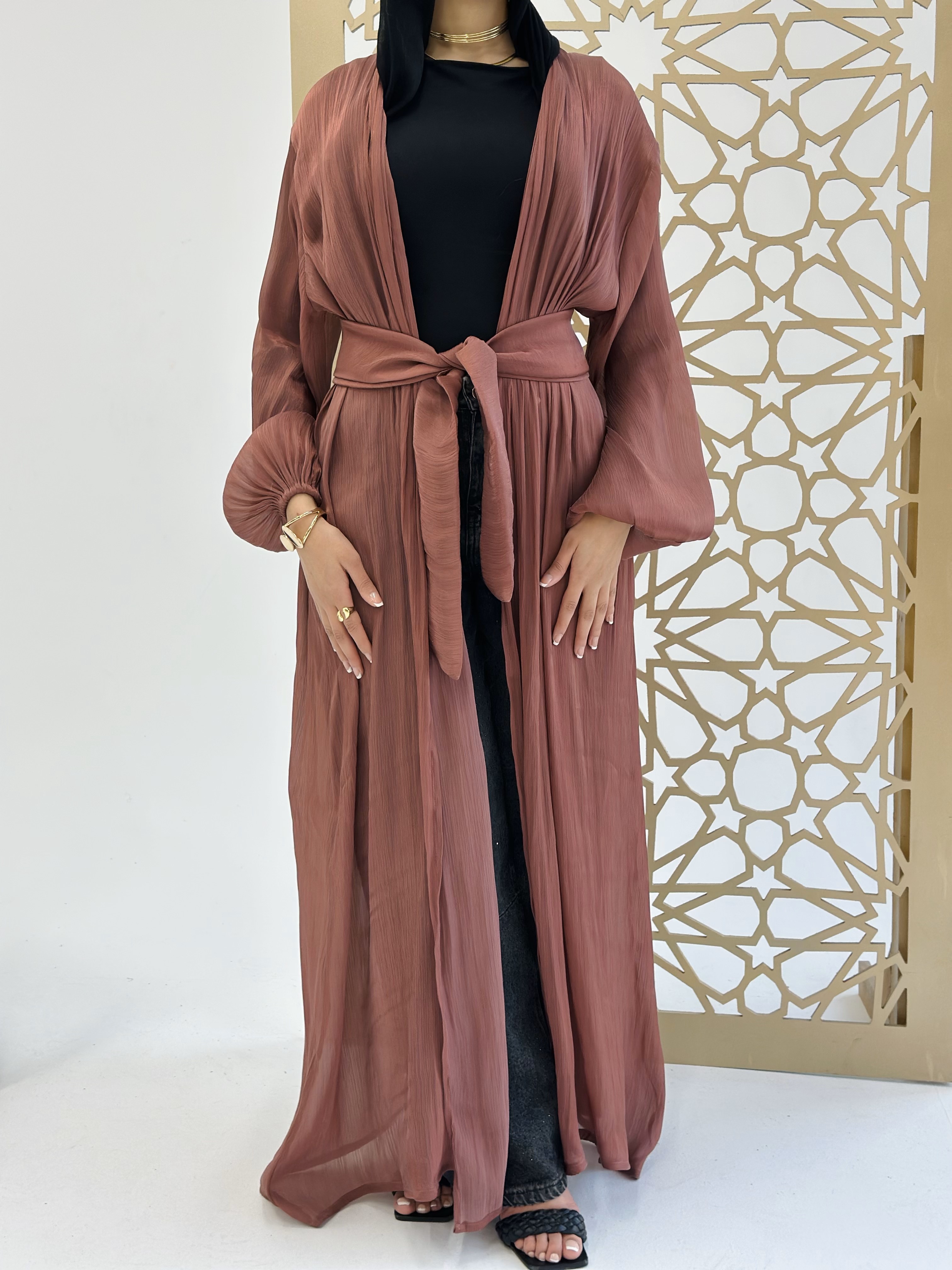 Copper Shimmery Kaftan