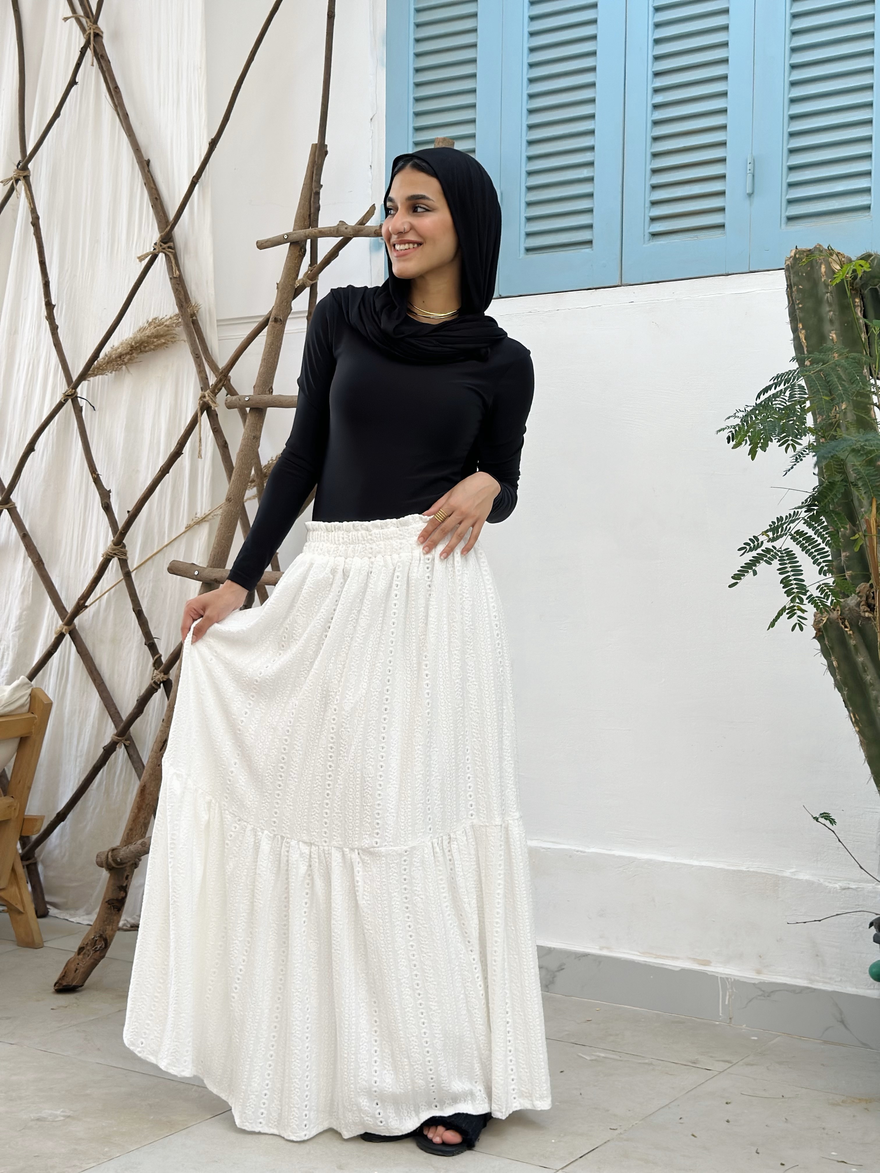 White  Skirt