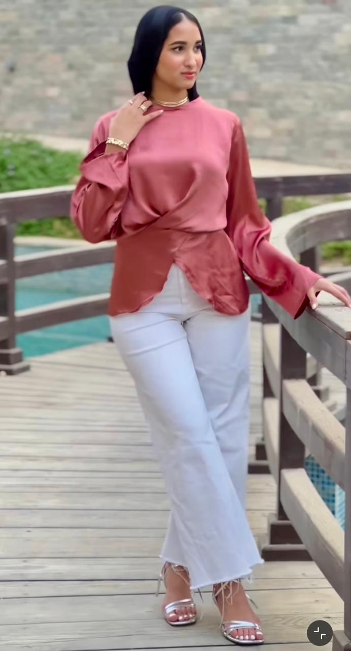 Wrapped Blouse