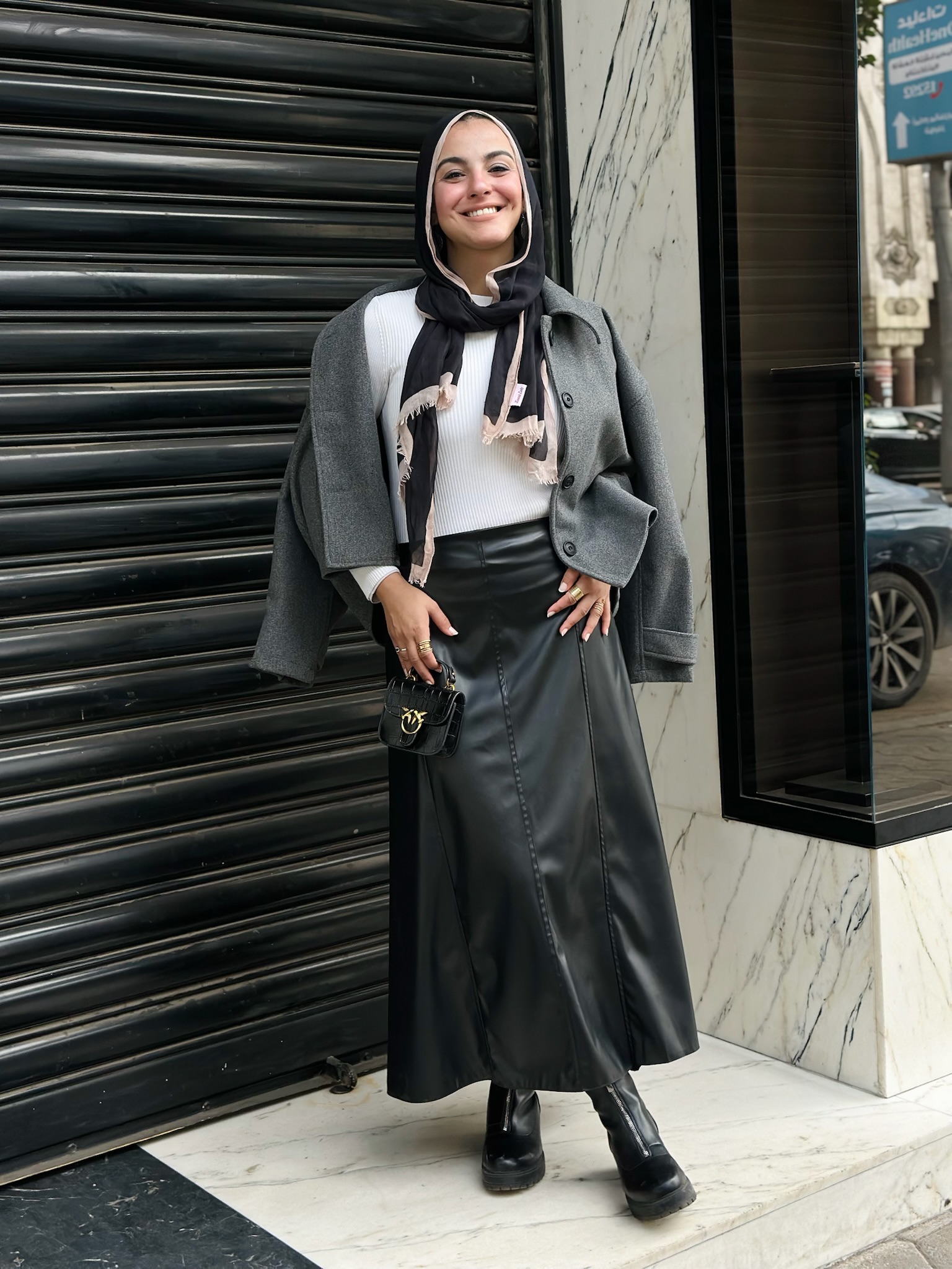 Leather Skirt