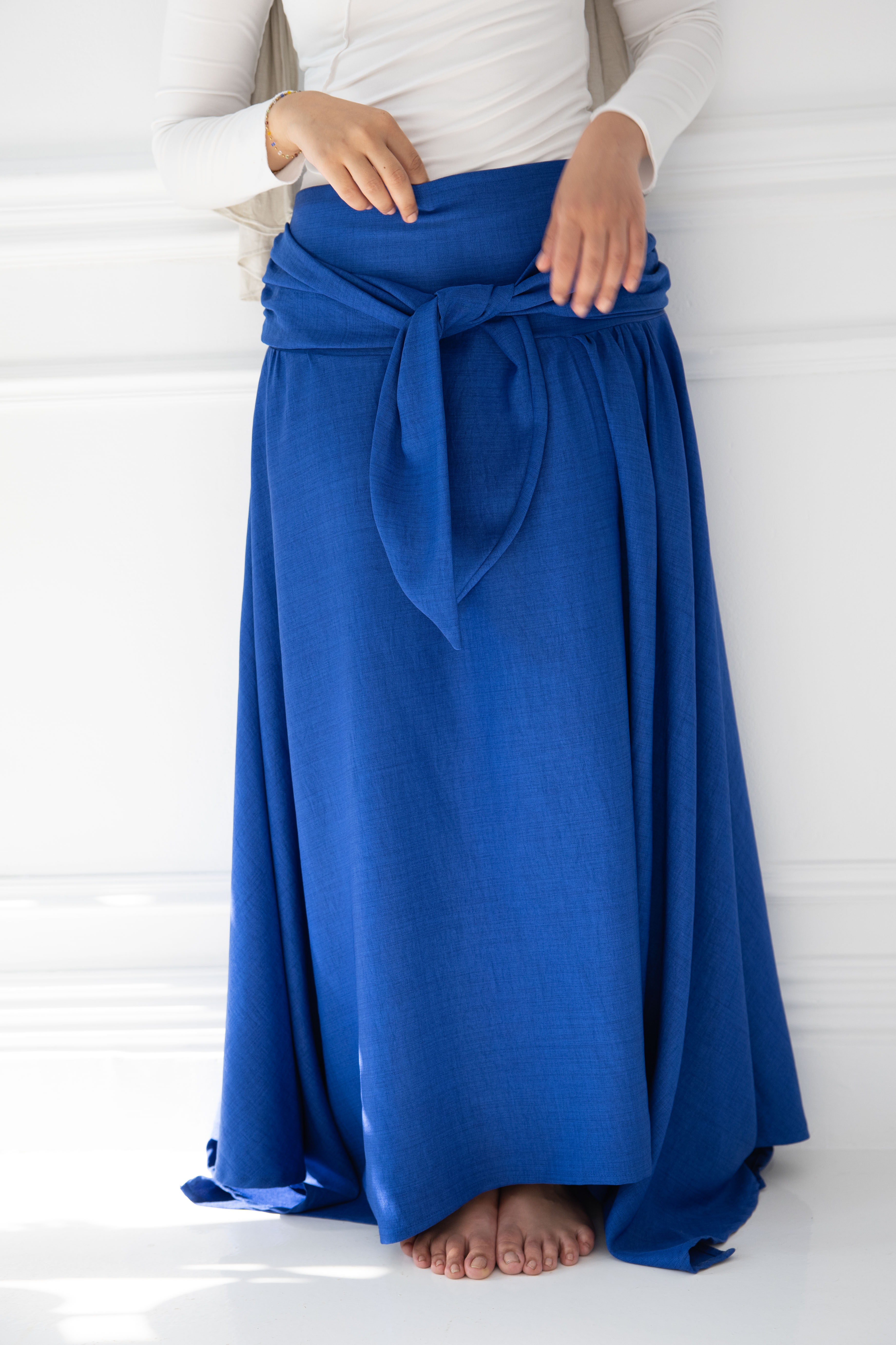 Wrap me Skirt - Blue