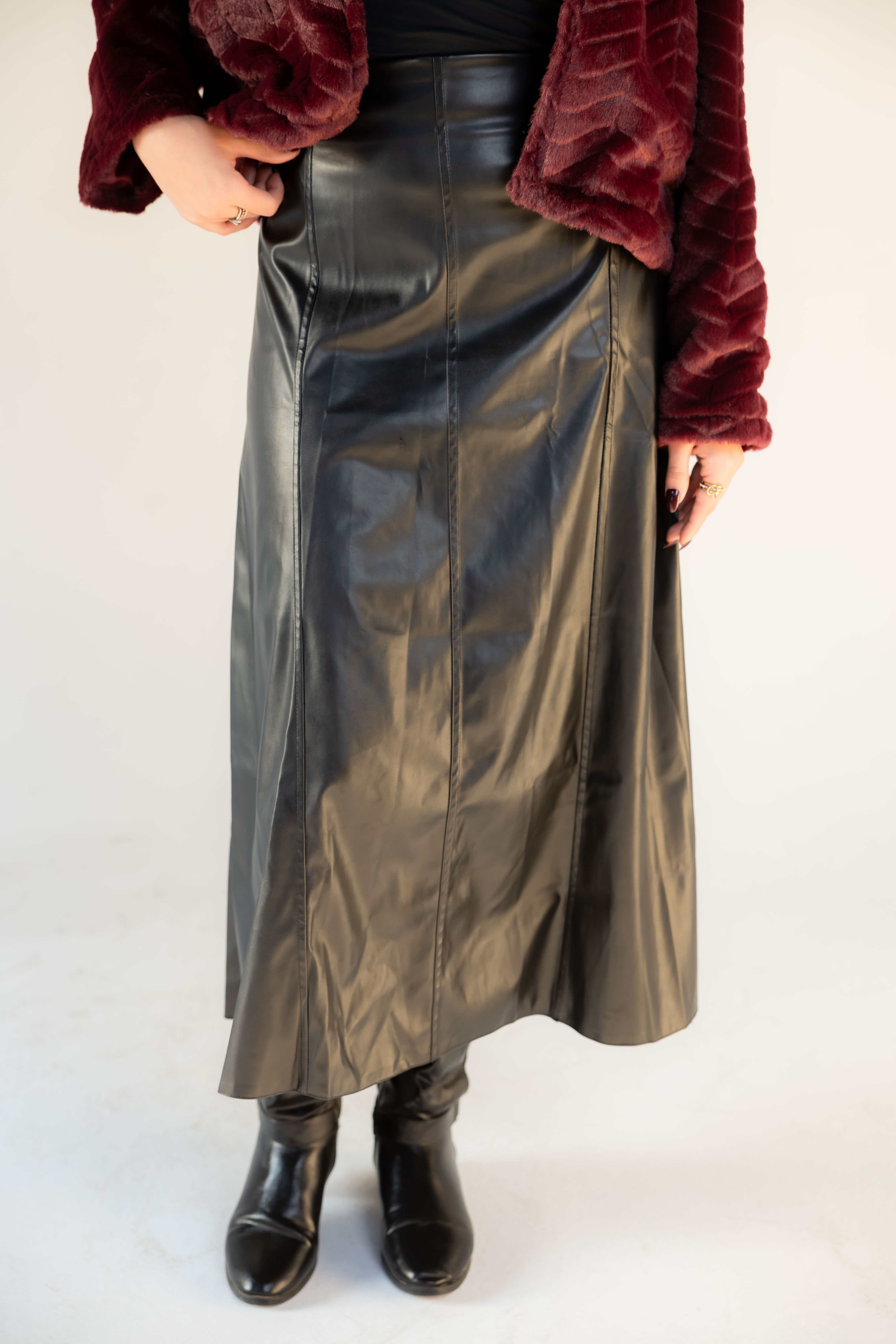 Leather Skirt