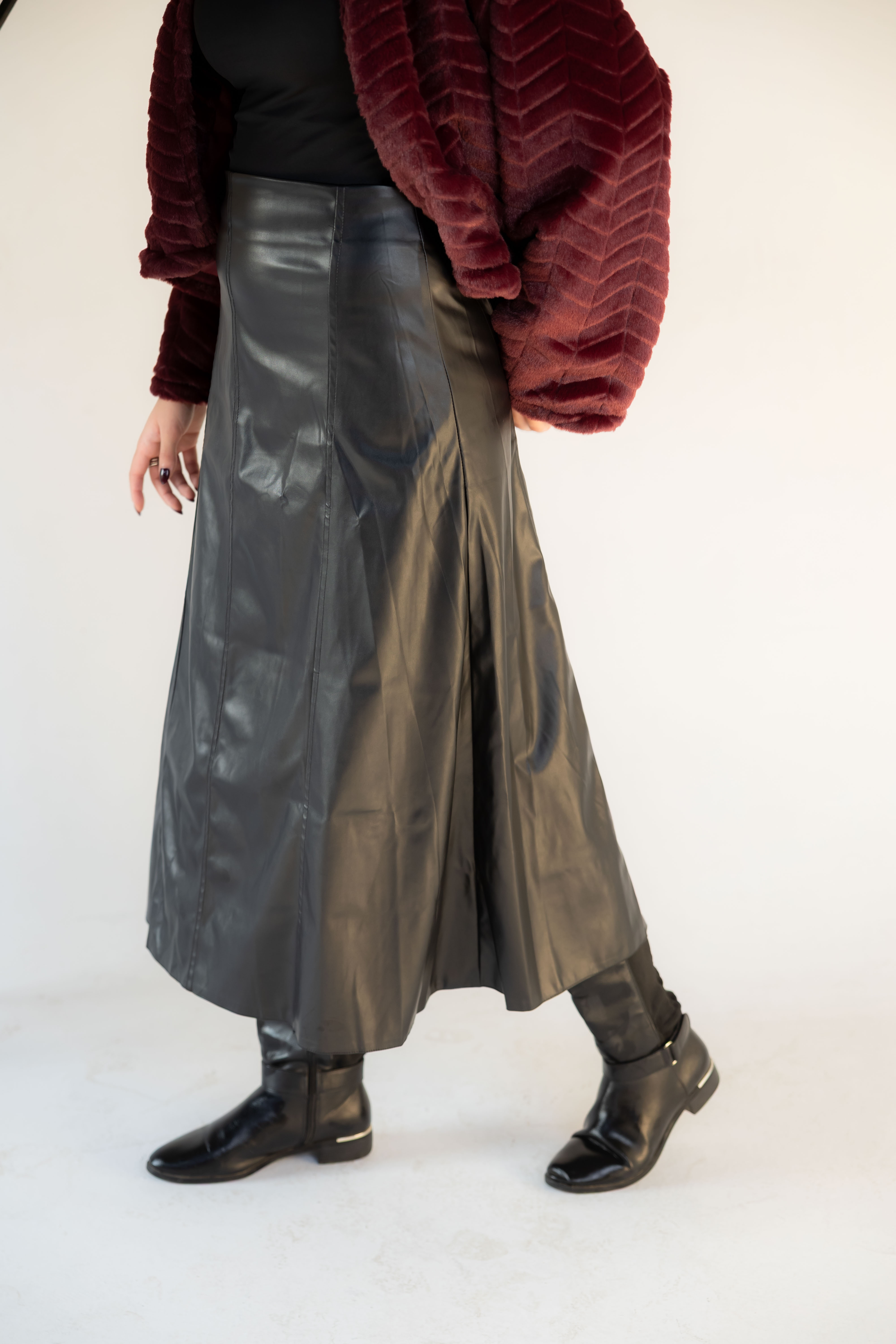 Leather Skirt