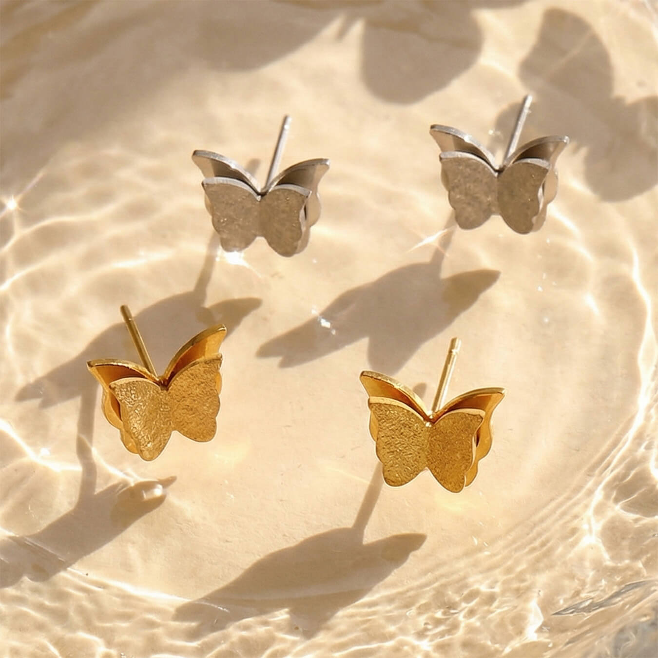 Butterfly Stud Earrings