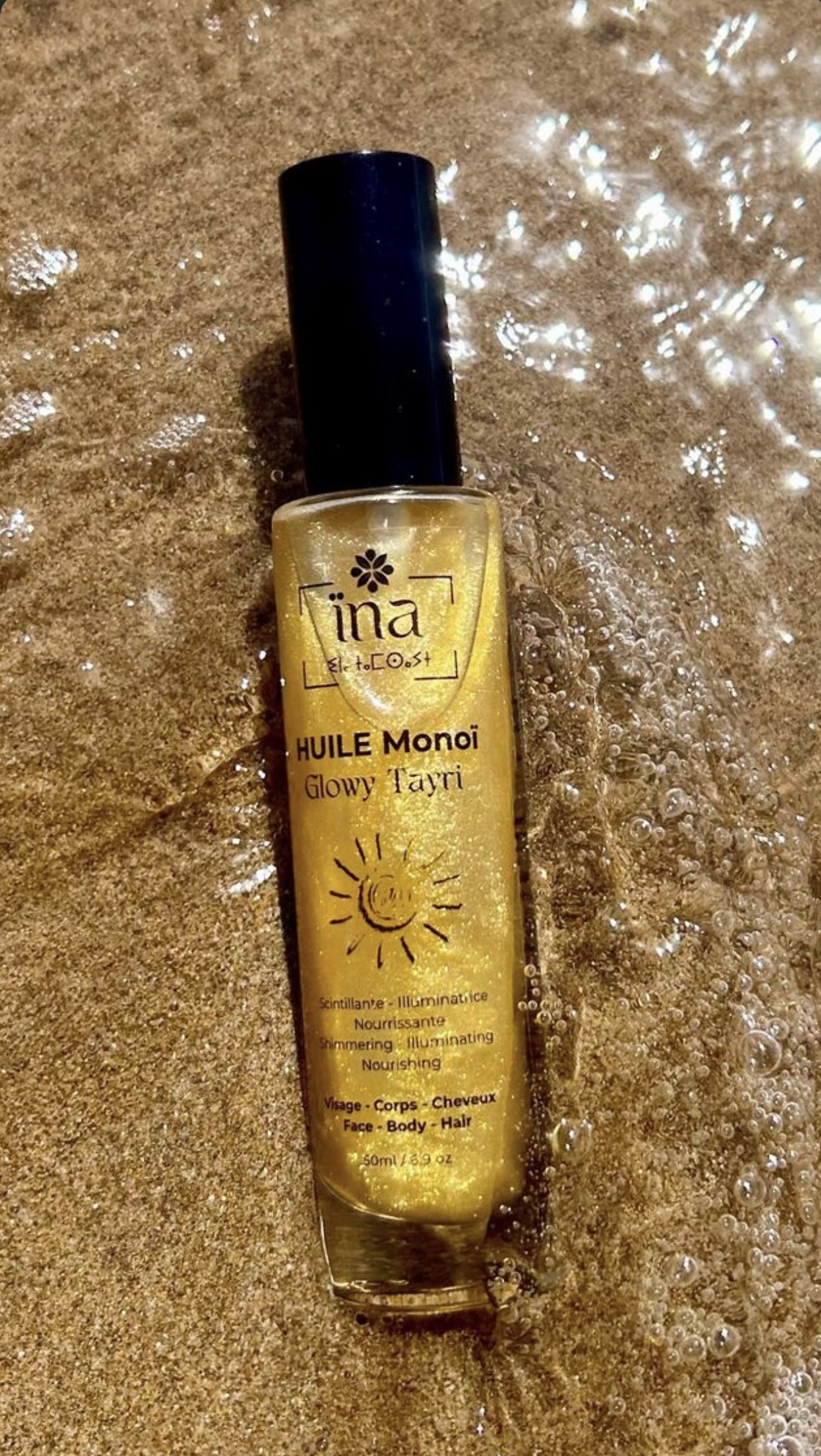 Huile solaire Monoï - Corps & Cheveux