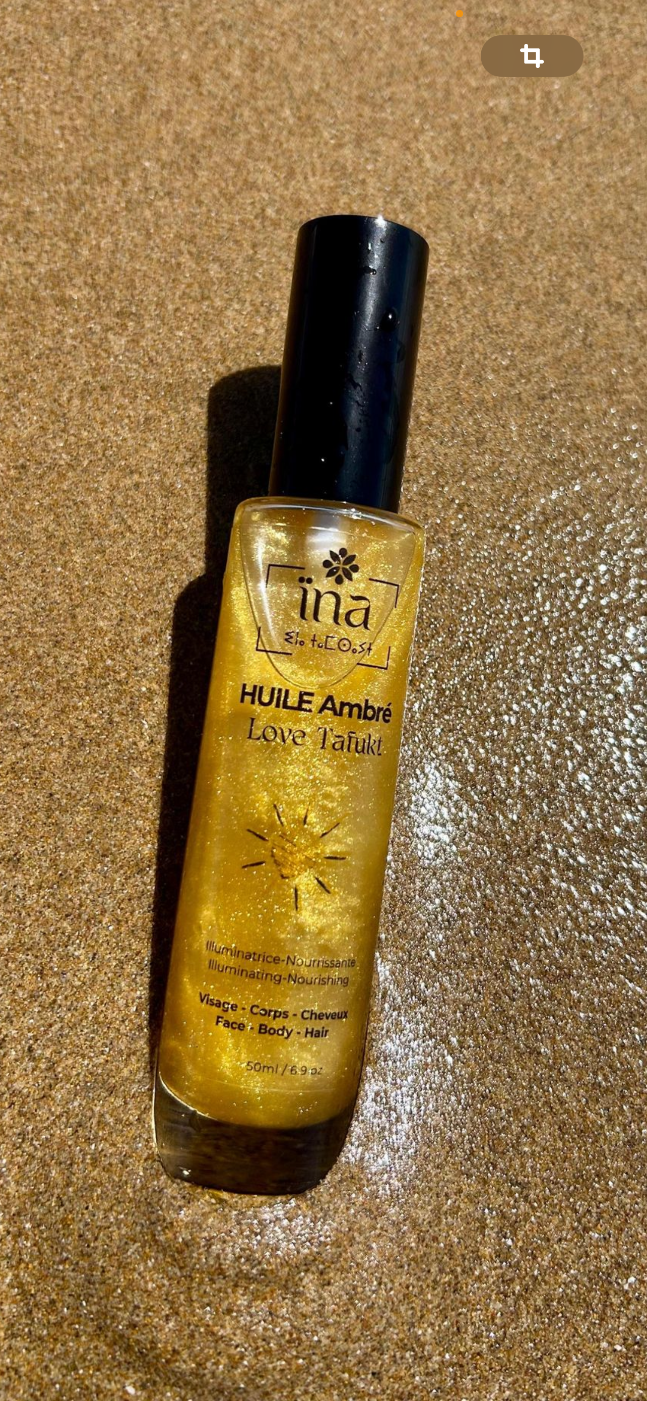 Huile solaire Ambré - Corps & Cheveux