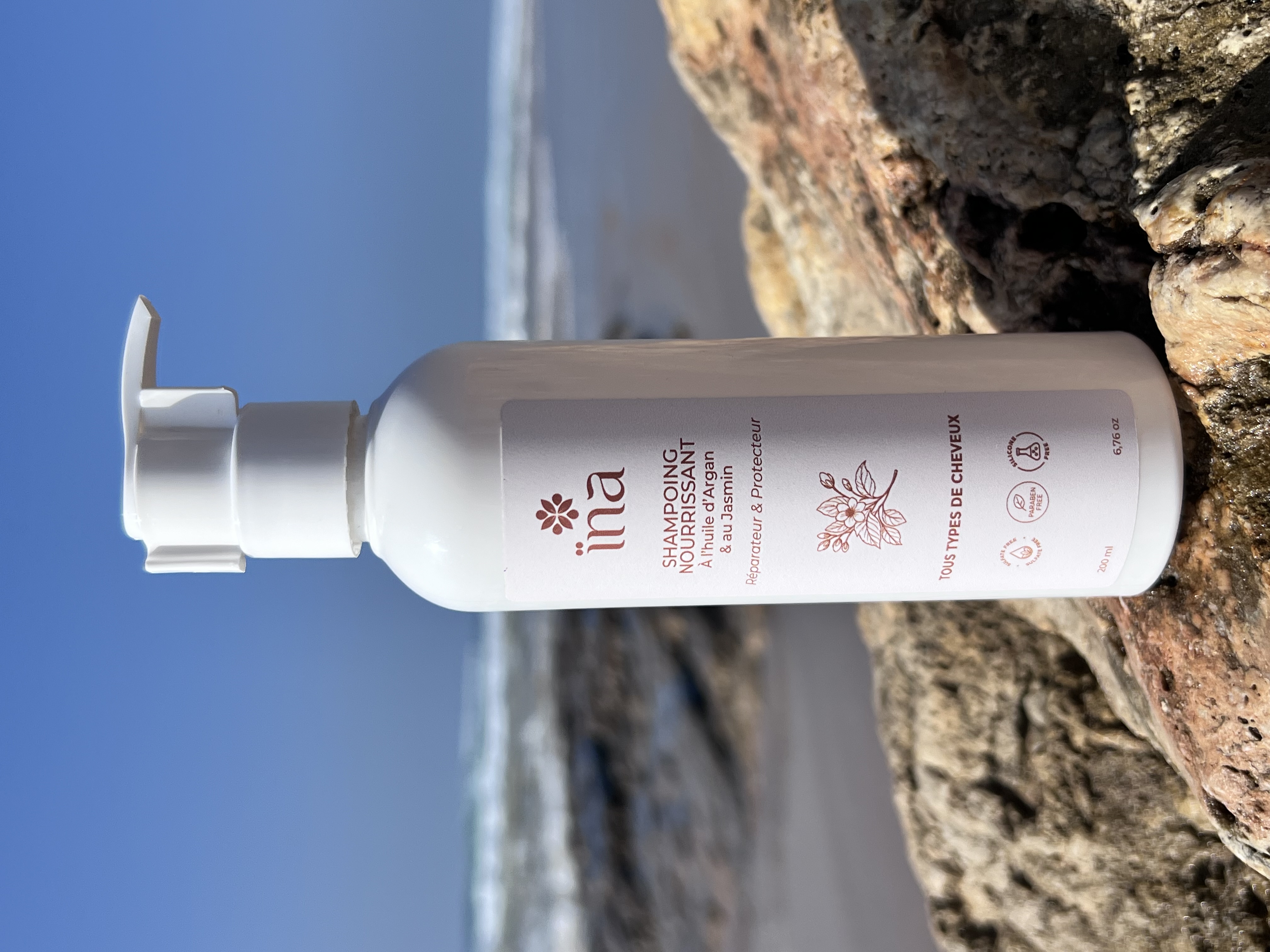 Shampoing Nourrissant à l'huile d'Argan et au Jasmin
